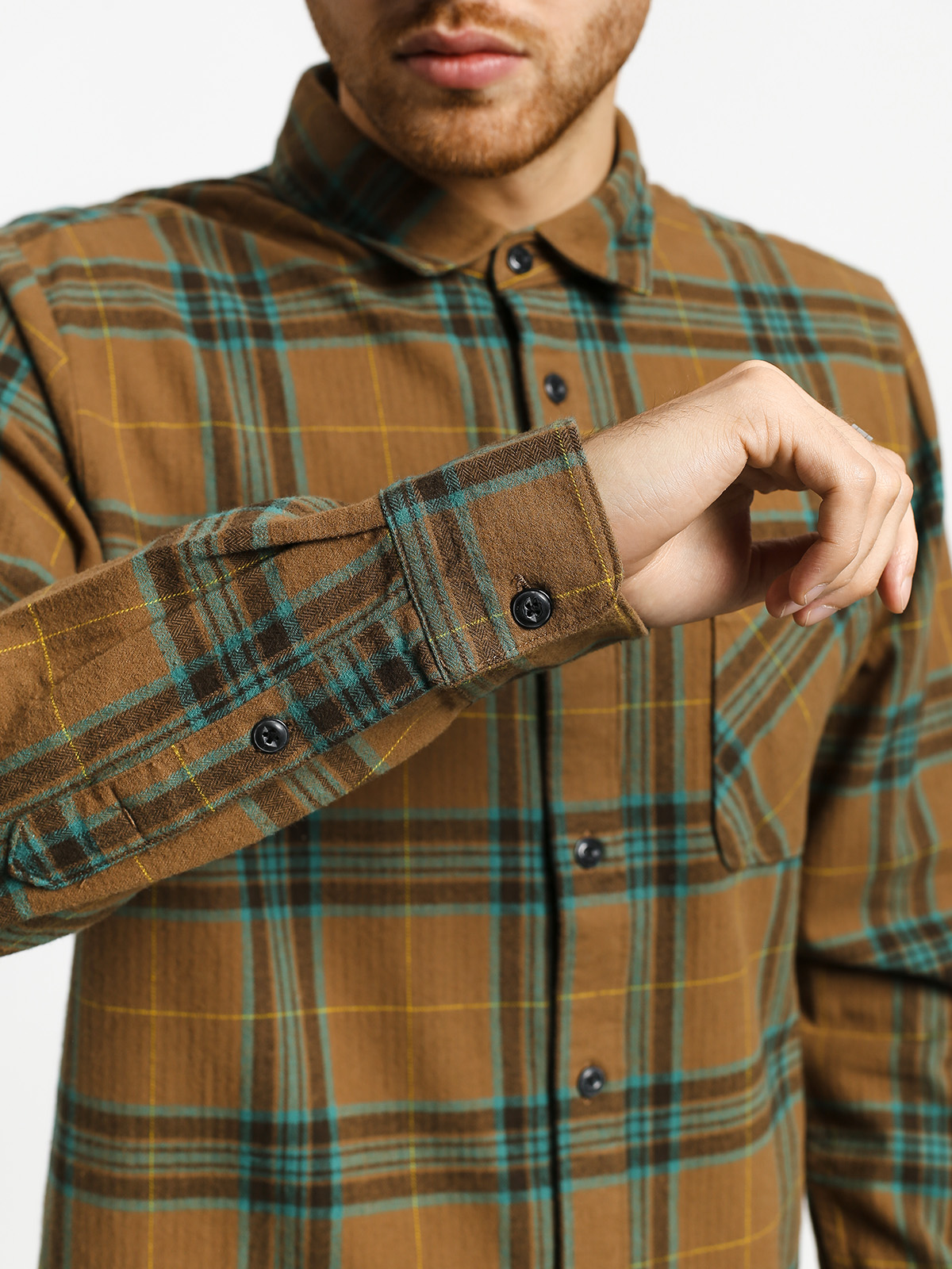 Koszula Volcom Caden Plaid (mud)