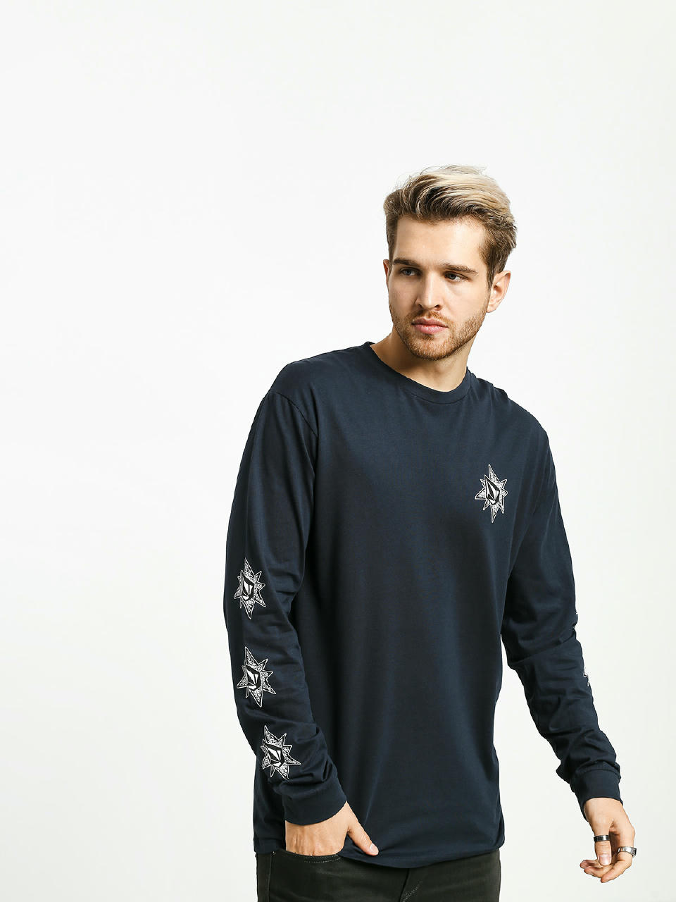 Longsleeve Volcom Family Stone Bsc (nvy)