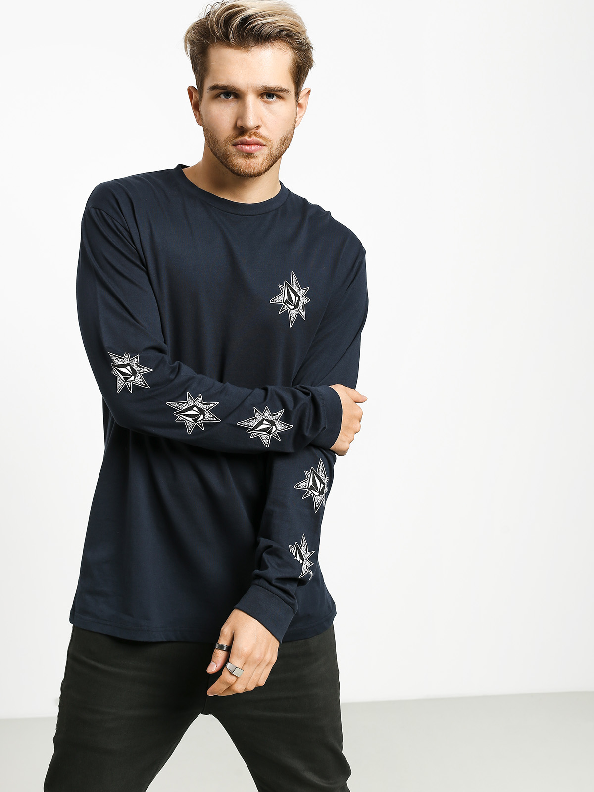 Longsleeve Volcom Family Stone Bsc (nvy)