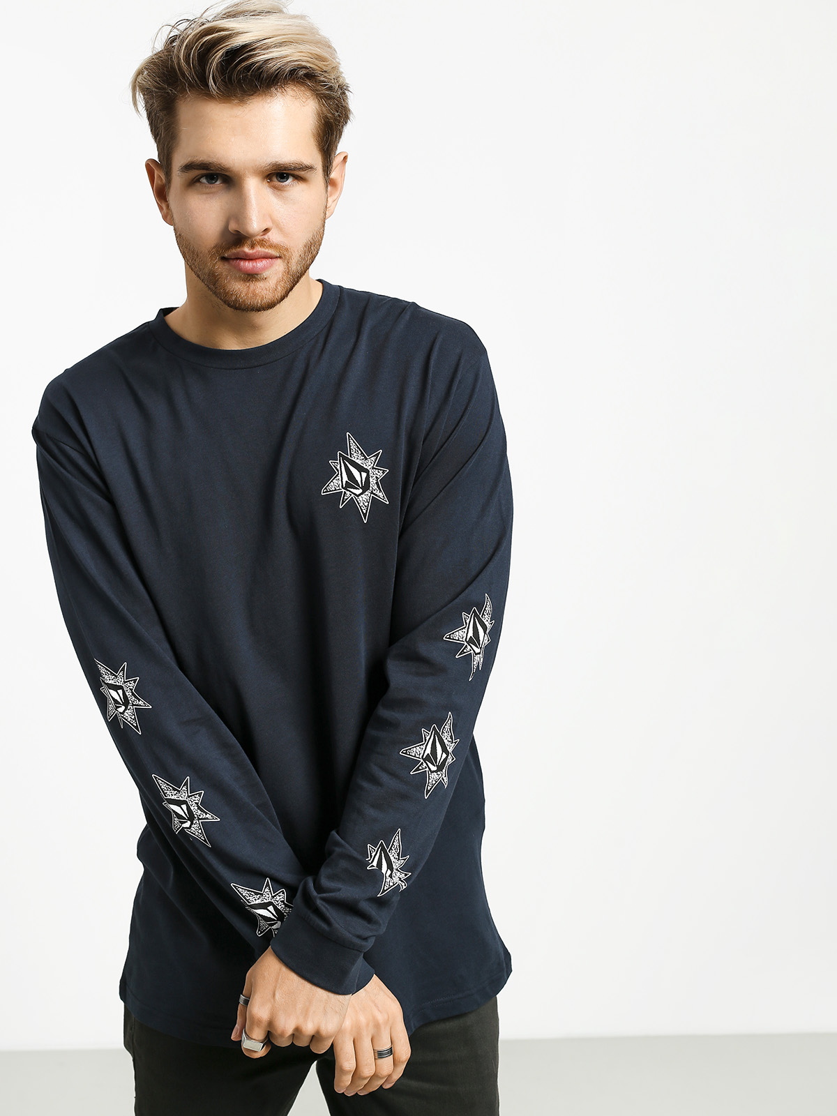 Longsleeve Volcom Family Stone Bsc (nvy)