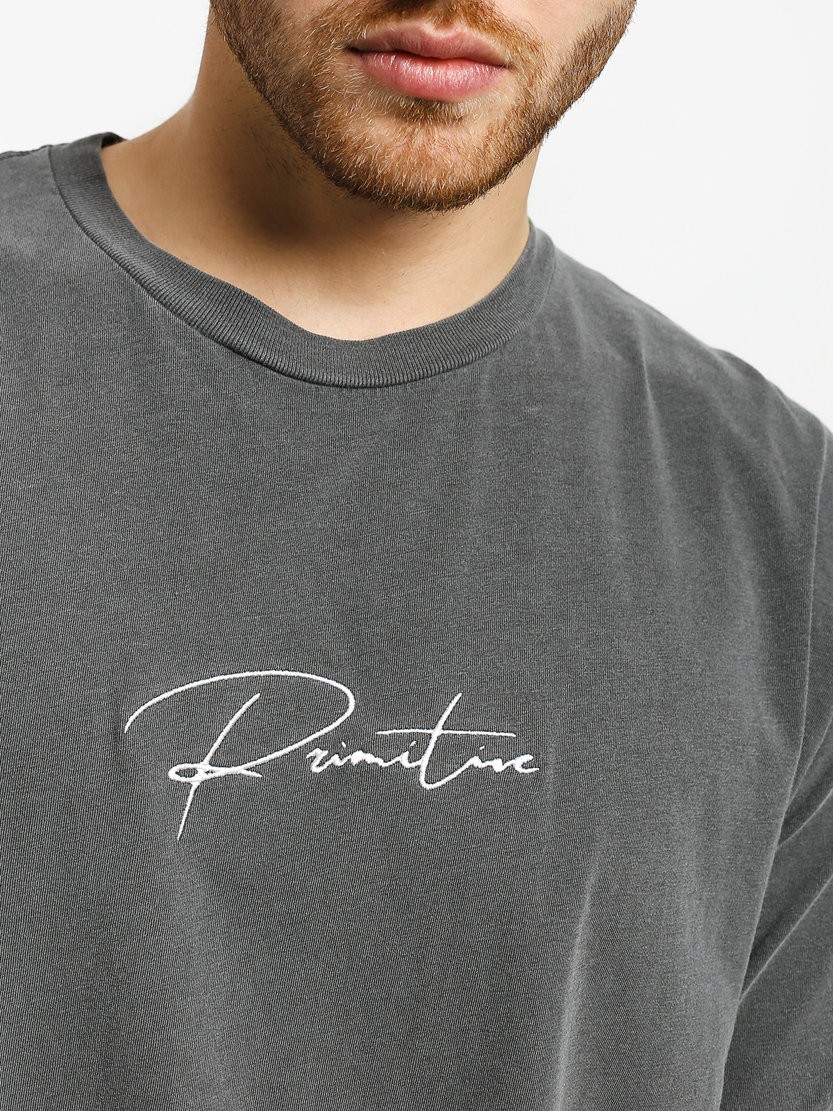 T-shirt Primitive Wave Pigment Dyed (vintage black)