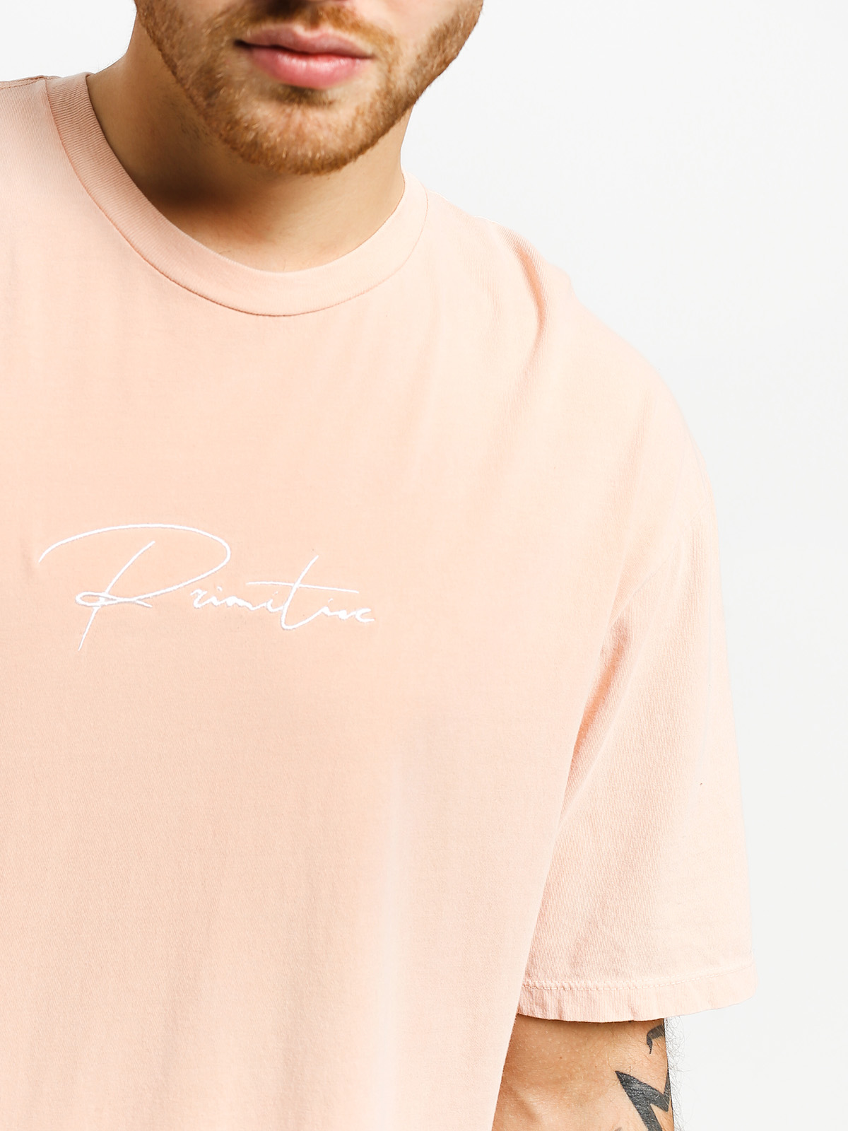 T-shirt Primitive Wave Pigment Dyed (peach)