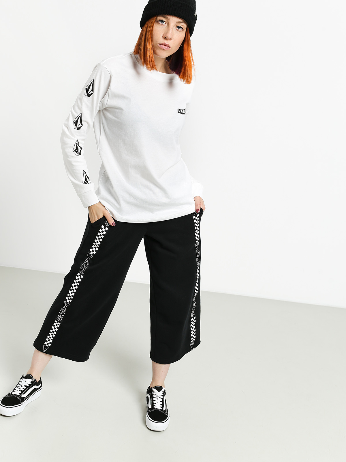 Longsleeve Volcom Simply Stoned Wmn (white)