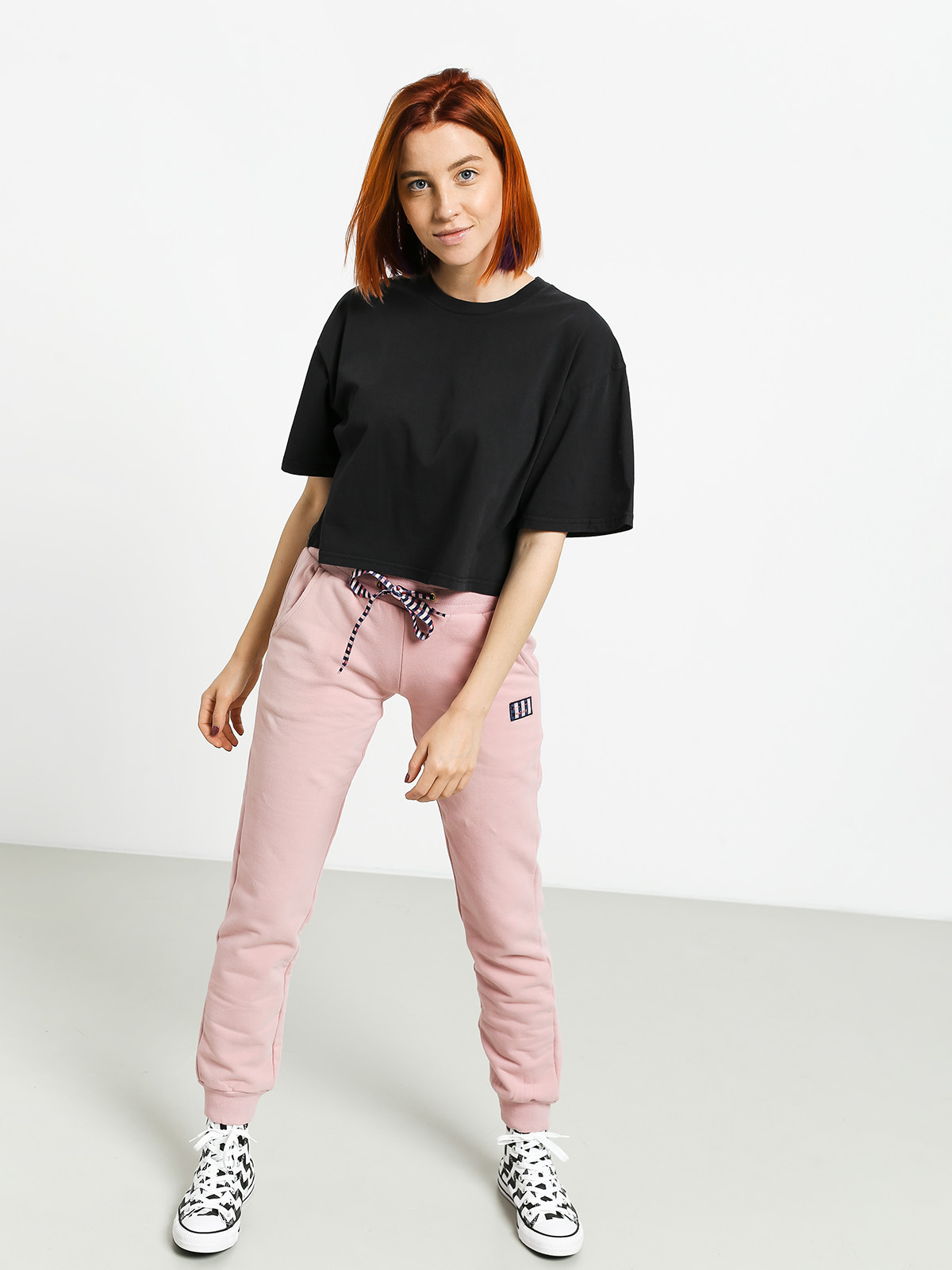 T-shirt Brixton Amanda Crop Wmn (black)