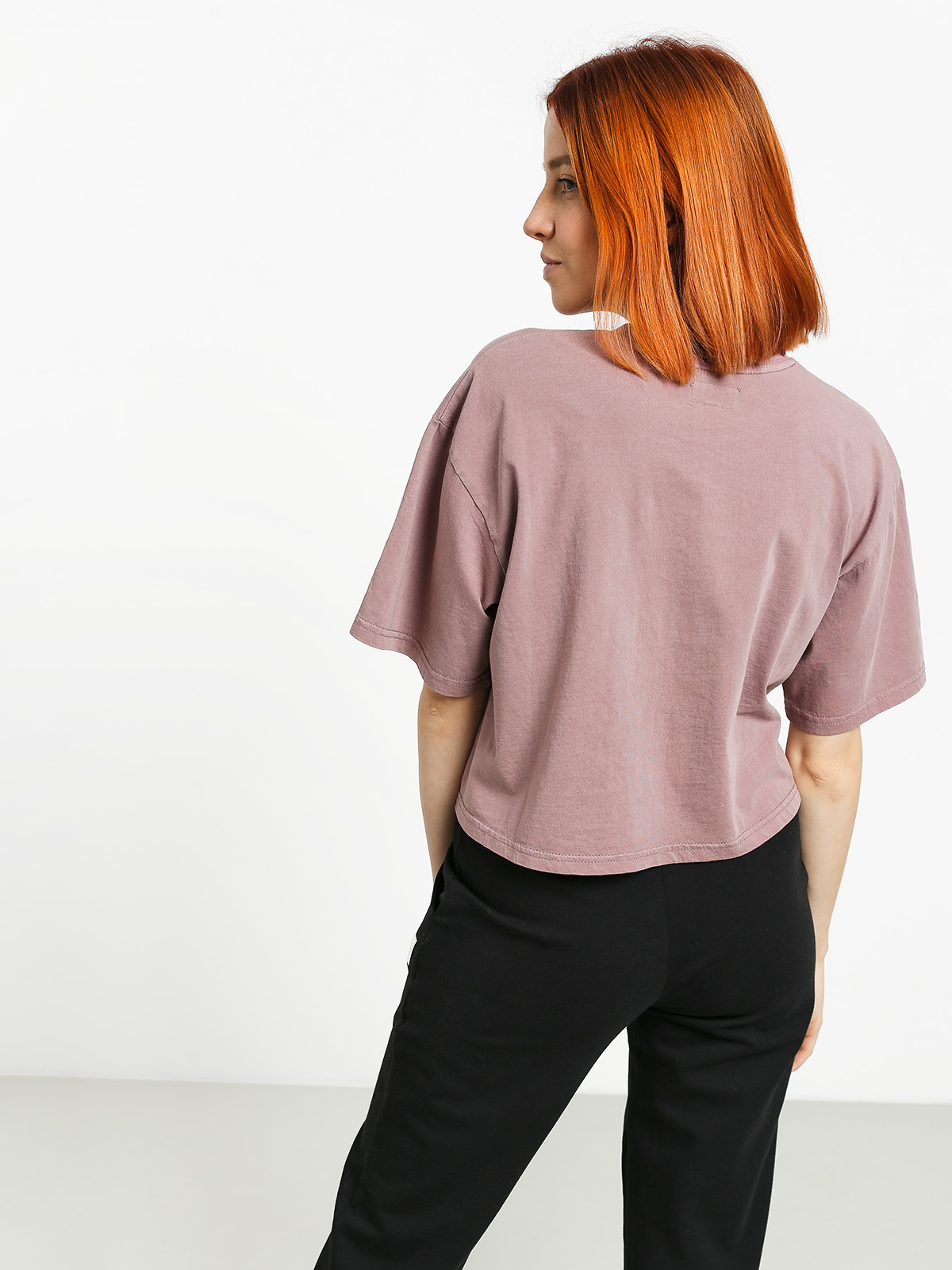 T-shirt Brixton Amanda Crop Wmn (mauve)