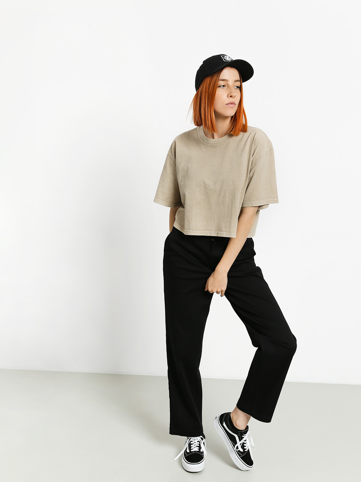 T-shirt Brixton Amanda Crop Wmn (vanilla)
