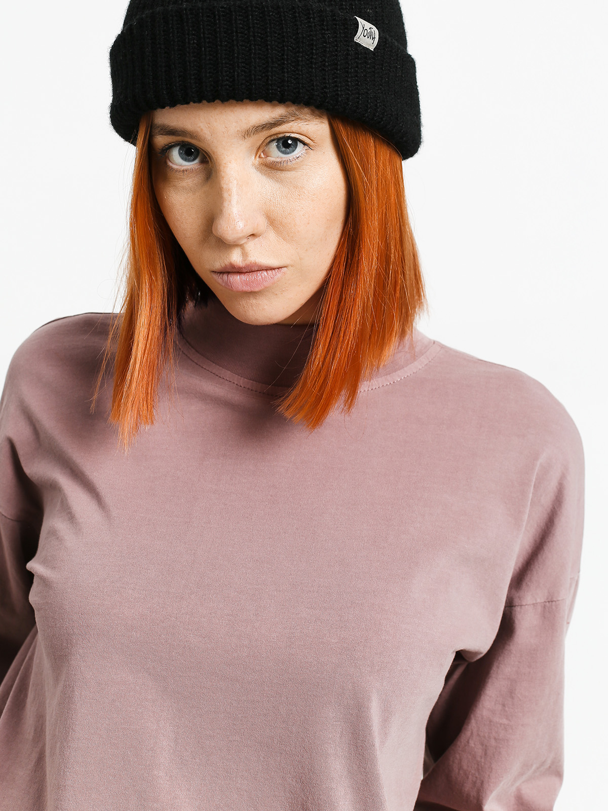 Longsleeve Brixton Anne Mock Neck Wmn (mauve)