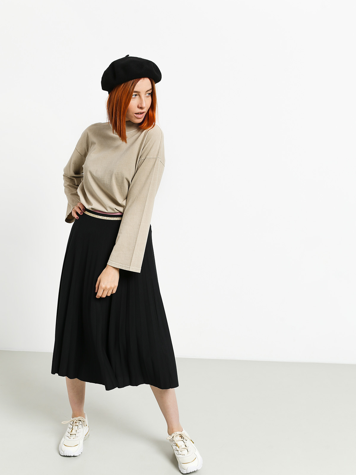 Longsleeve Brixton Anne Mock Neck Wmn (vanilla)