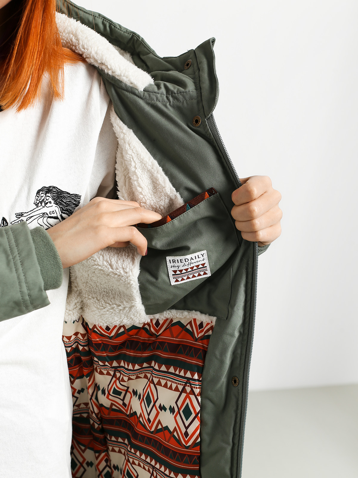 Kurtka Iriedaily Hopi Wmn (olive)