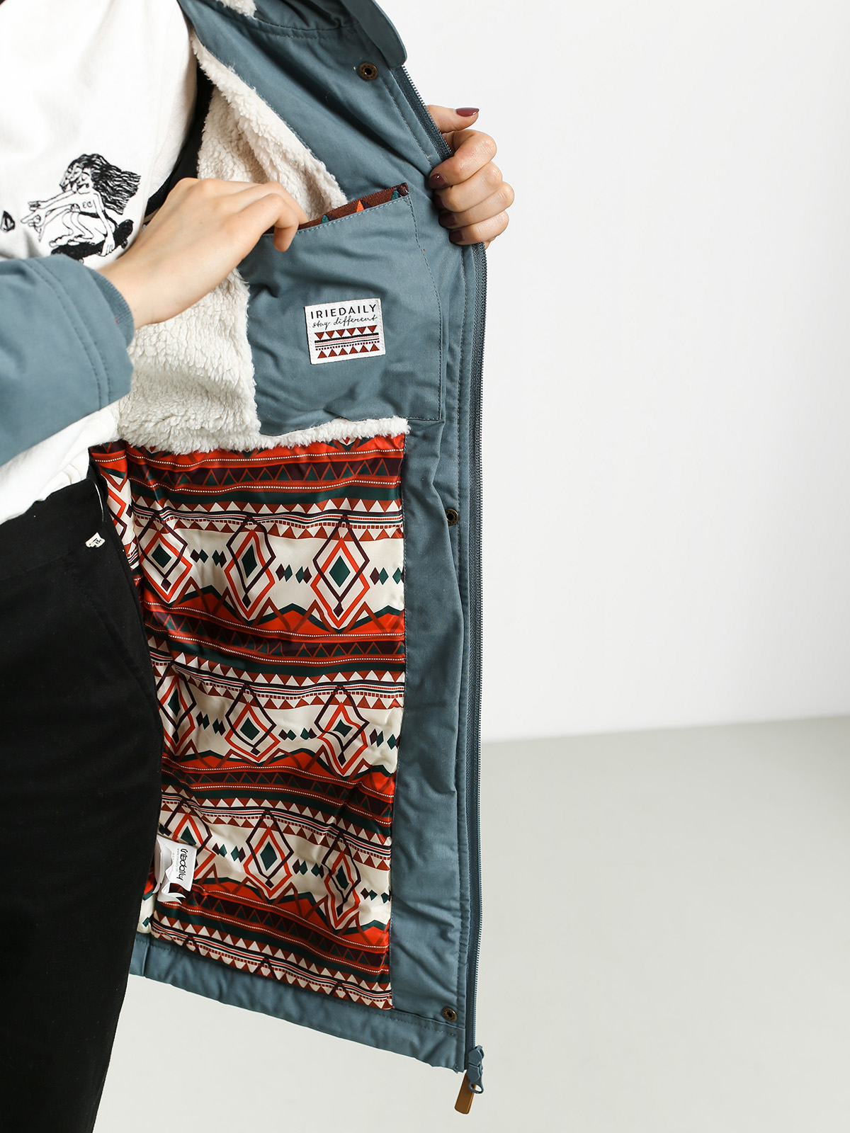 Kurtka Iriedaily Hopi Wmn (greyblue)