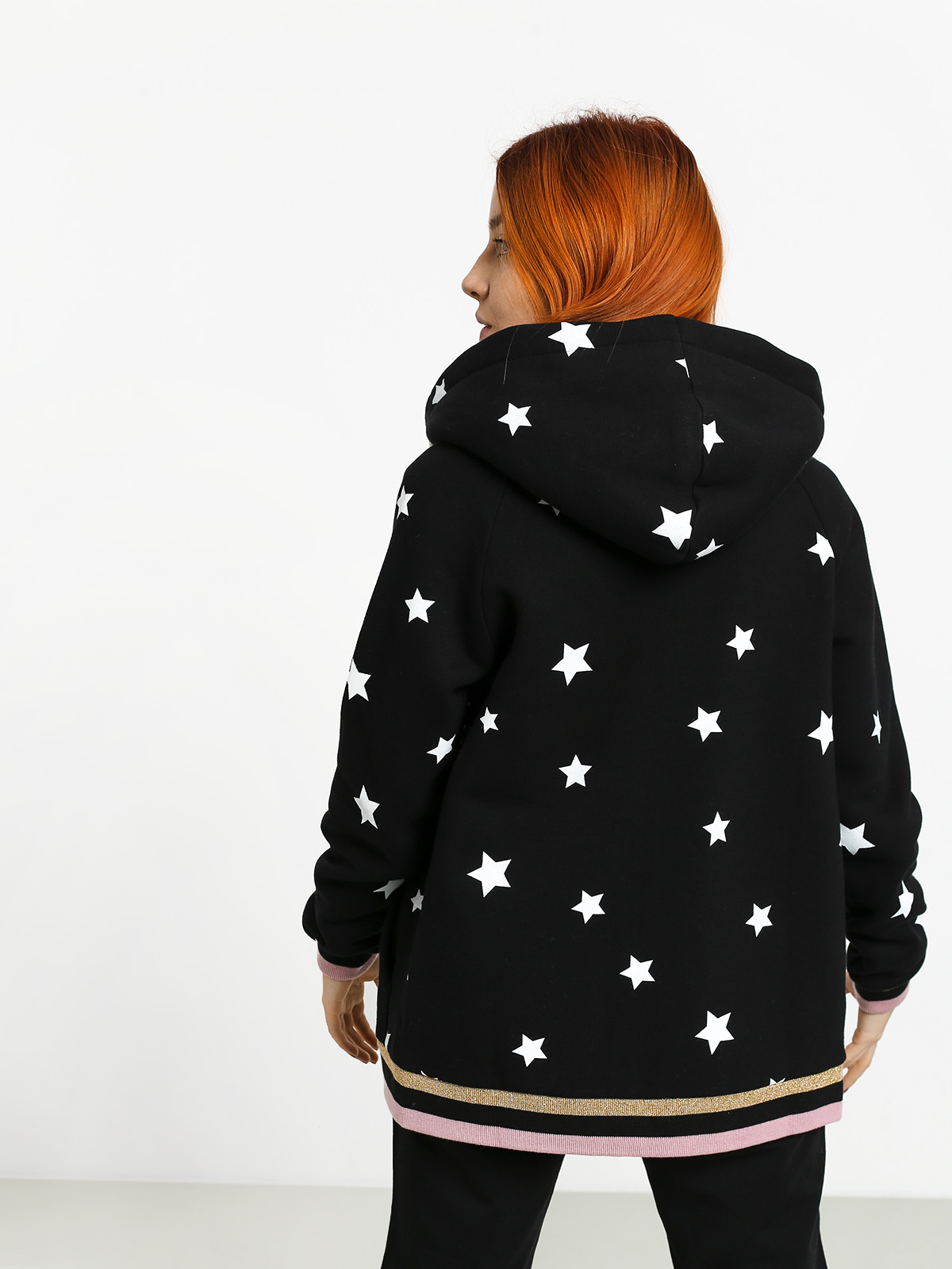 Bluza z kapturem Femi Stories Ini ZHD Wmn (sblk)