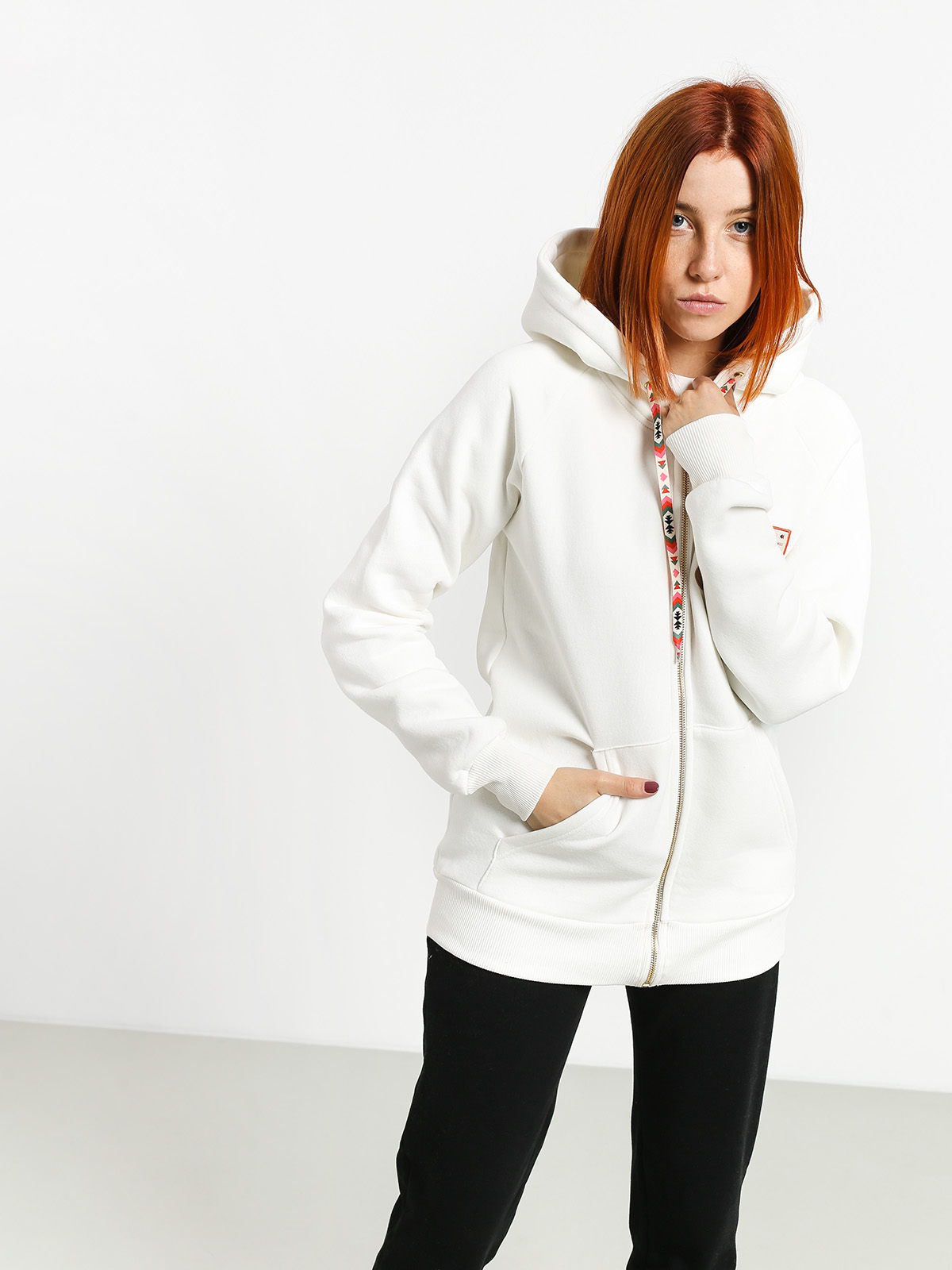 Bluza z kapturem Femi Stories Andel ZHD Wmn (ecr)