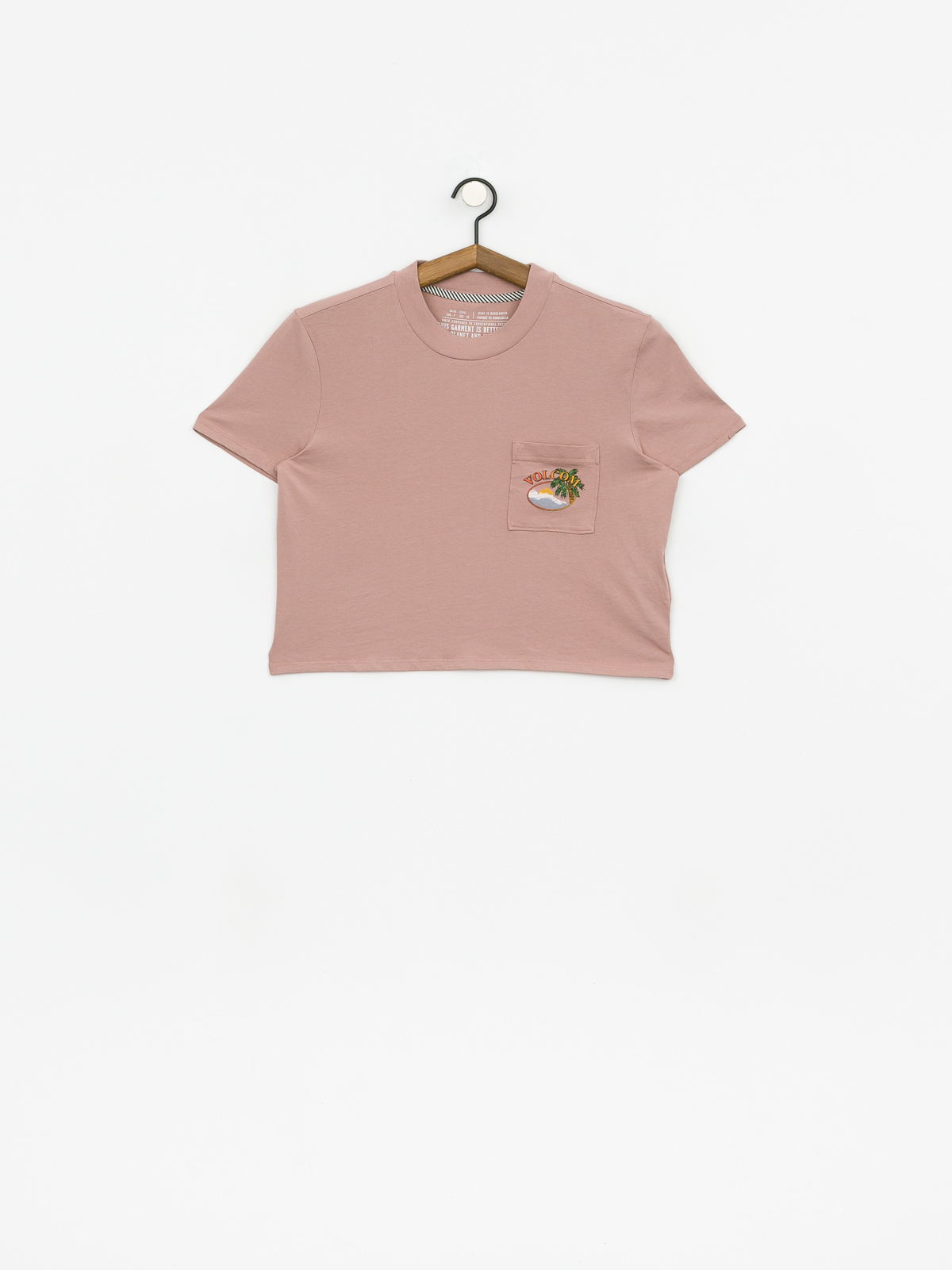 T-shirt Volcom Made From Stoke Wmn (faded mauve)