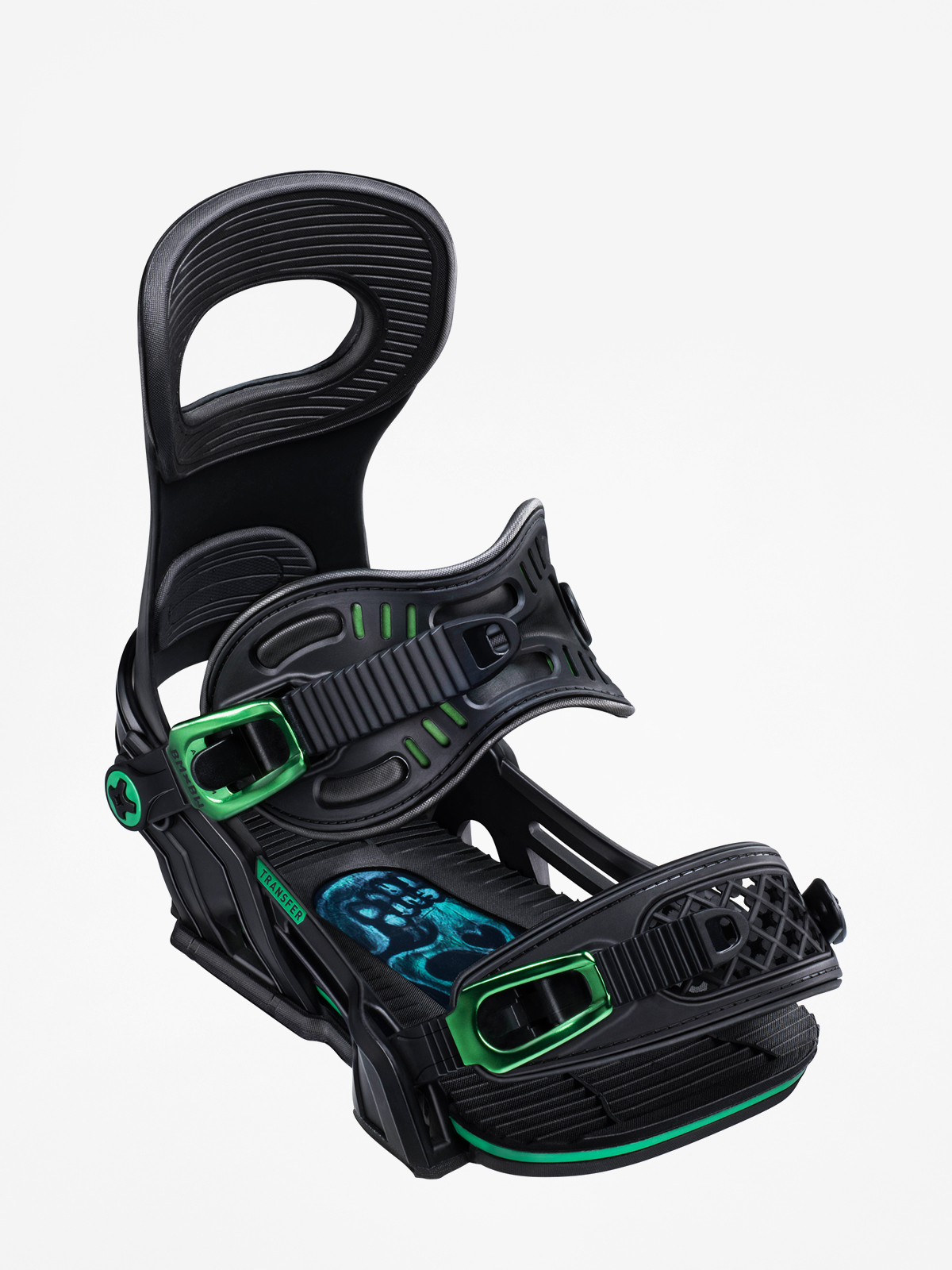 Męskie Wiązania snowboardowe Bent Metal Transfer (black)