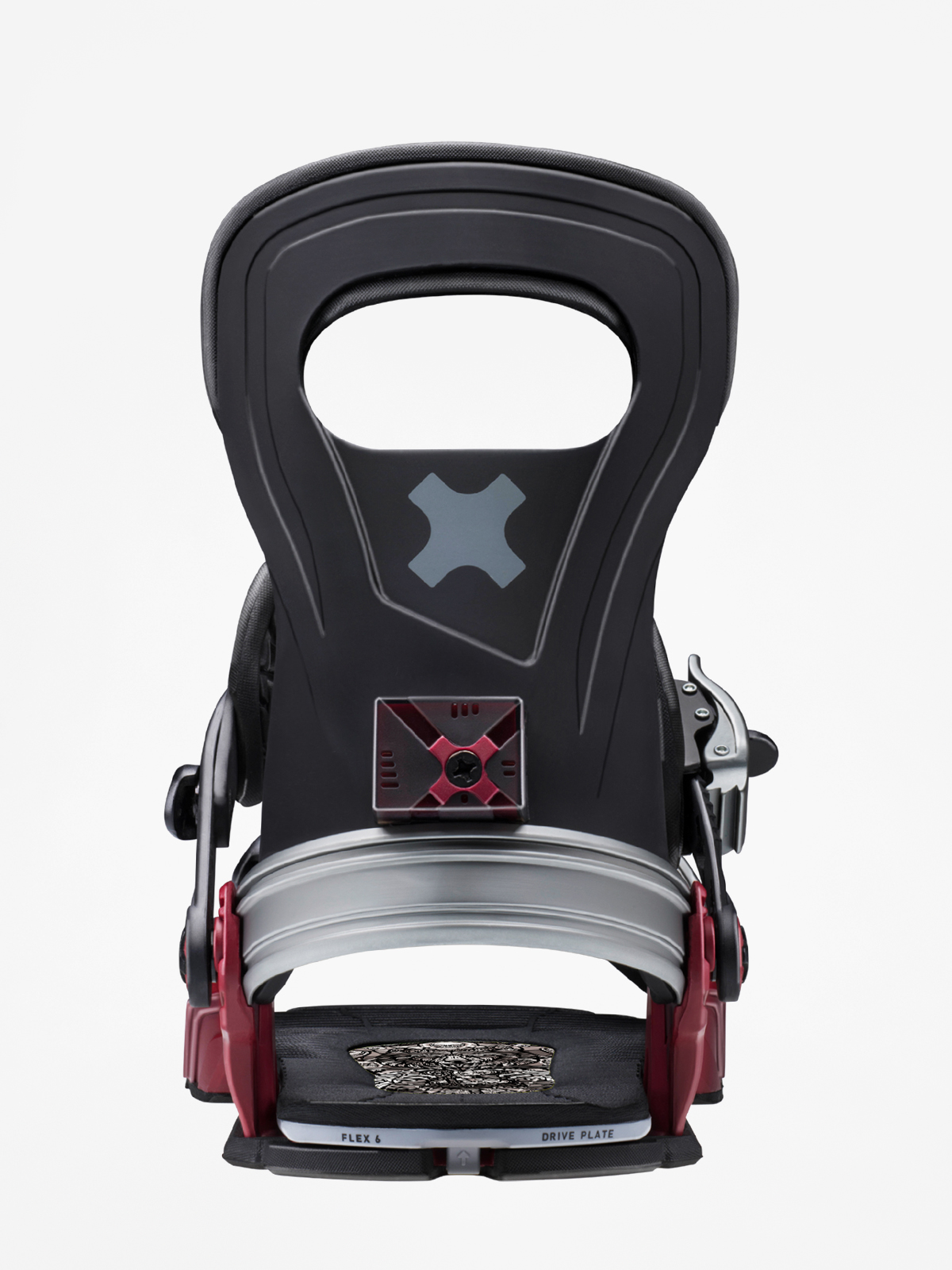 Męskie Wiązania snowboardowe Bent Metal Transfer (red)