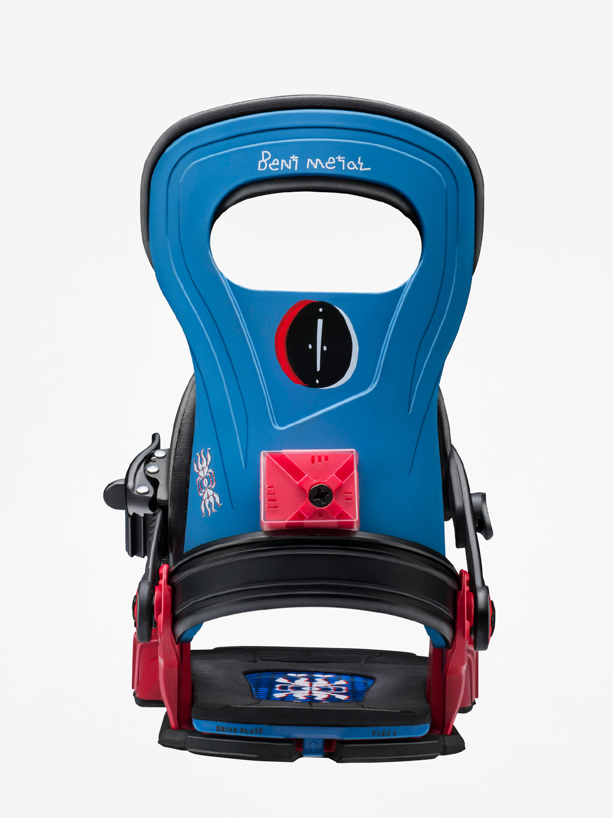 Męskie Wiązania snowboardowe Bent Metal Transfer (blue/red)