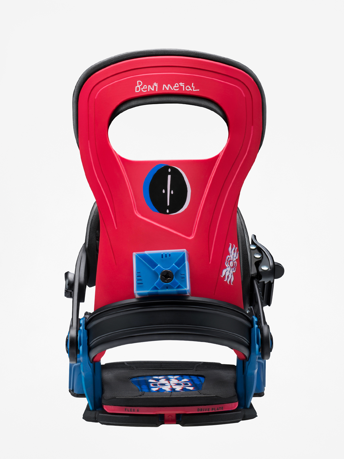Męskie Wiązania snowboardowe Bent Metal Transfer (blue/red)