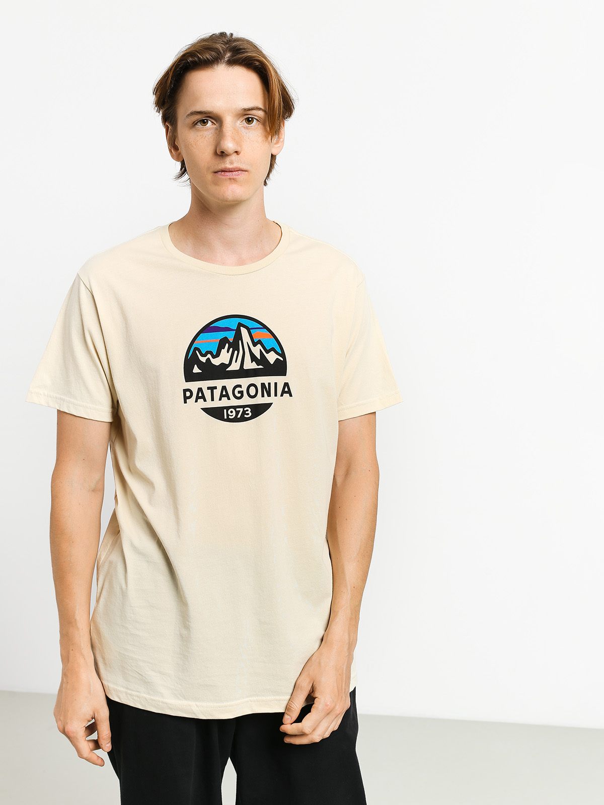 T-shirt Patagonia Fitz Roy Scope Organic (oyster white)