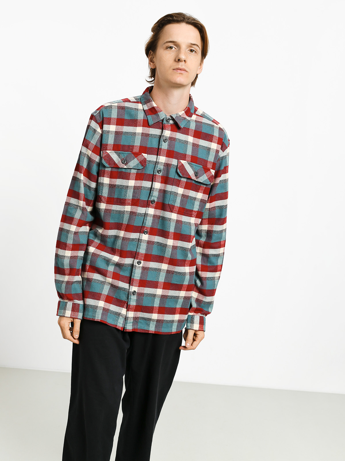 Koszula Patagonia Fjord Flannel (observer/tasmanian teal)