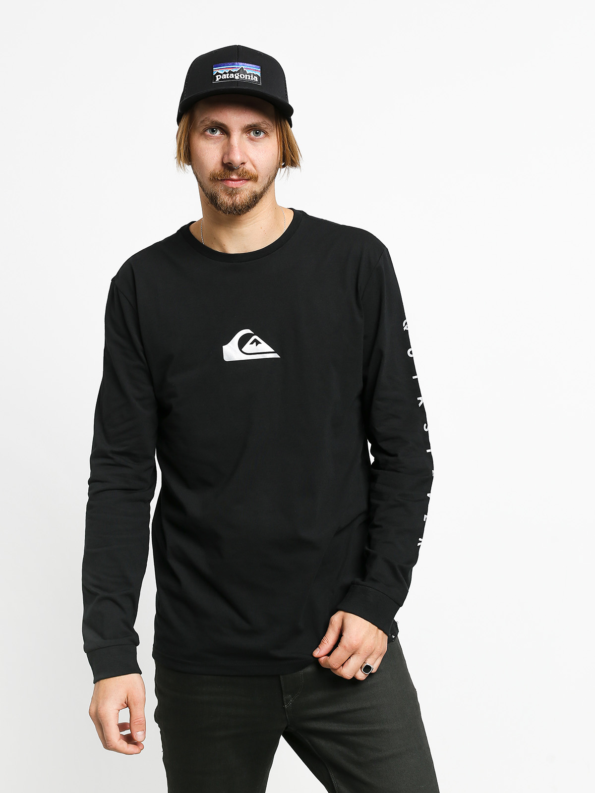 Longsleeve Quiksilver Night Tract (black)