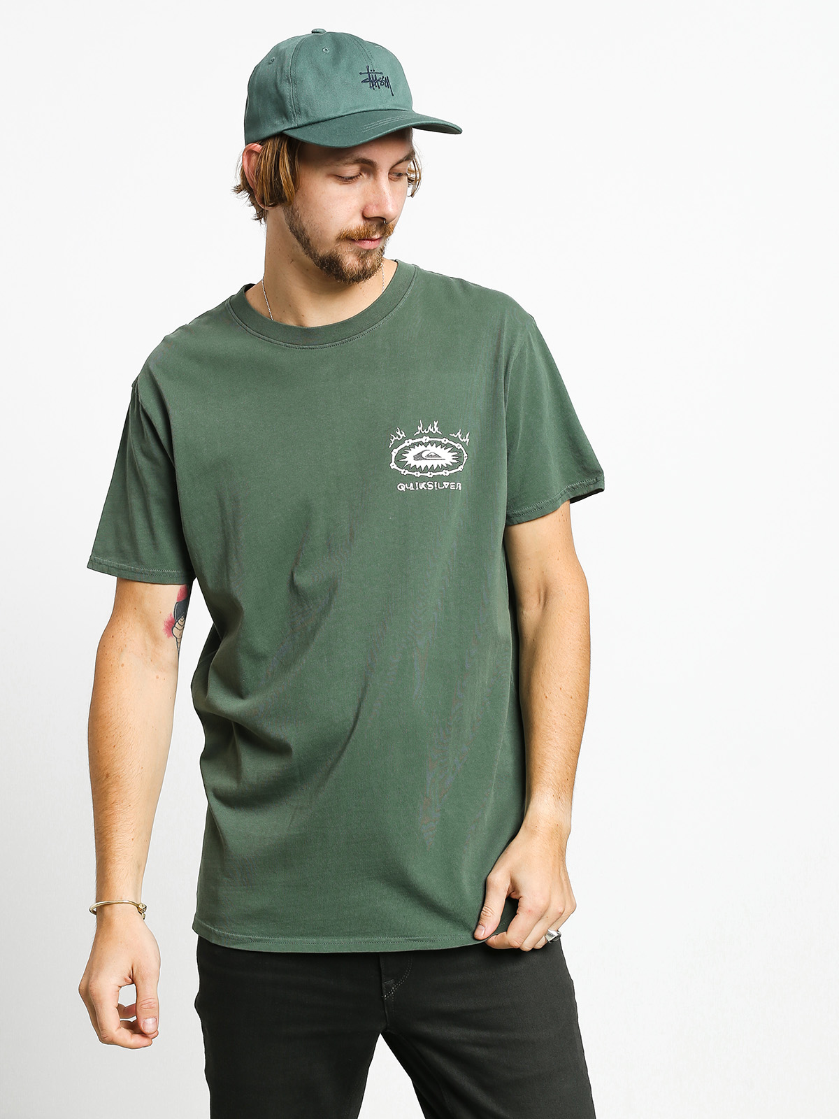 T-shirt Quiksilver Og Bone Ring (garden topiary)