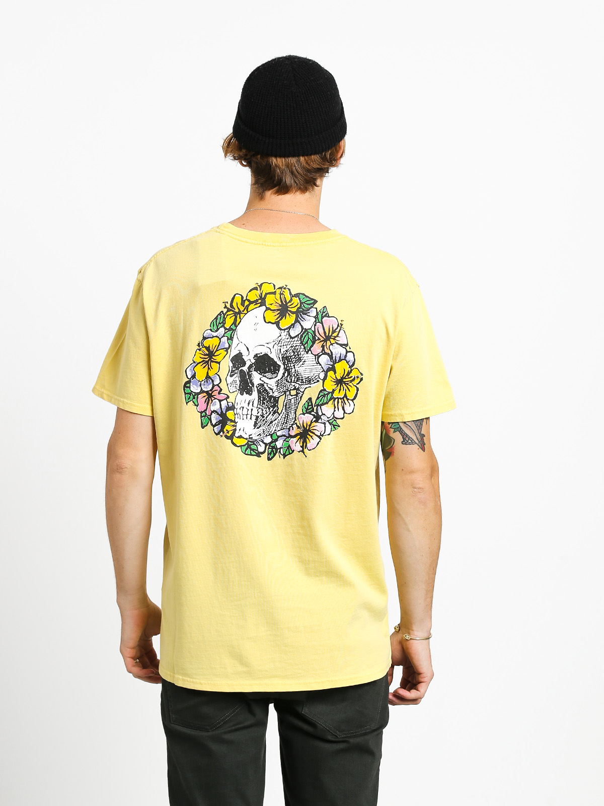 T-shirt Quiksilver Og Dead Flowers (yellow iris)