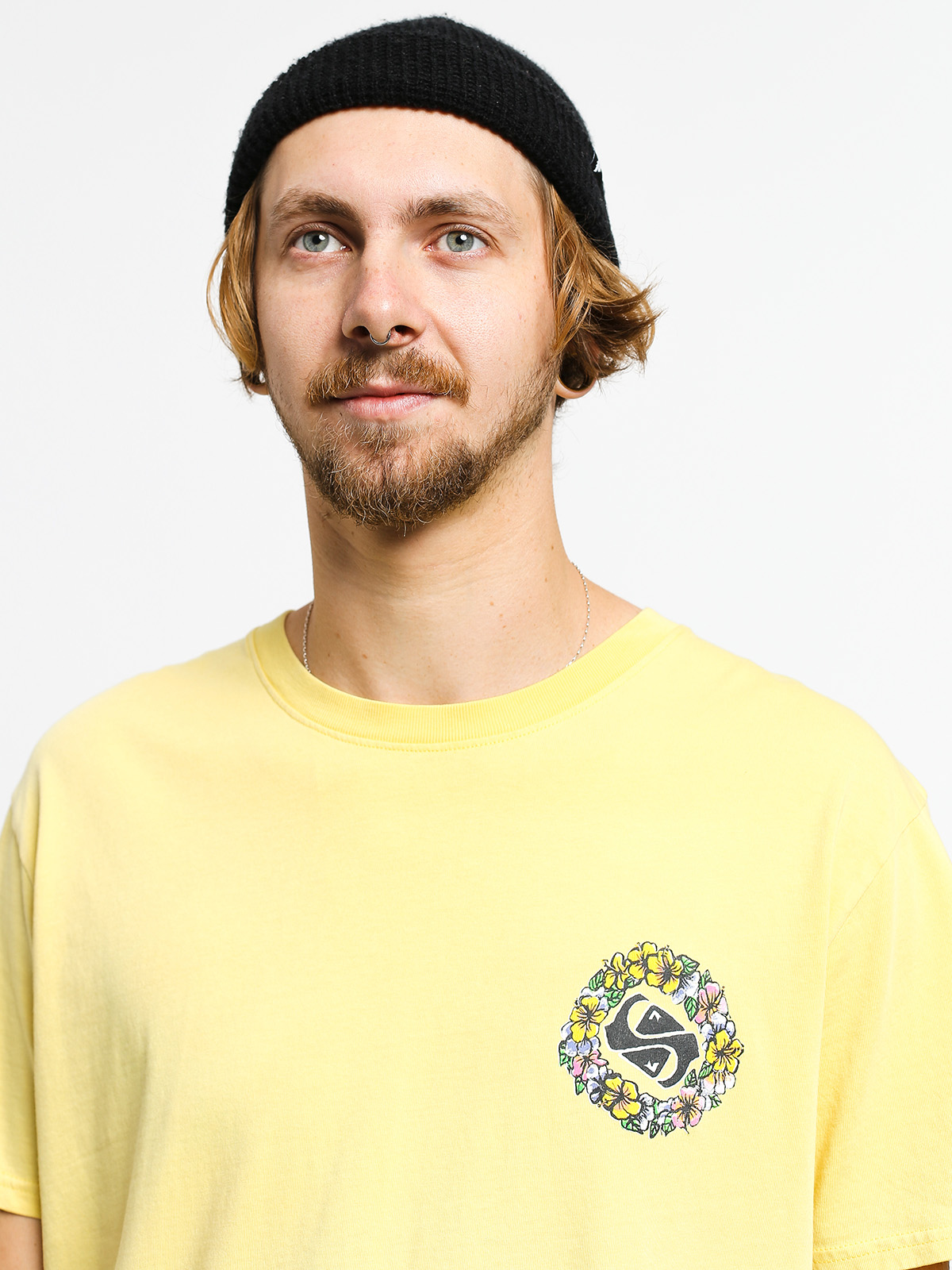 T-shirt Quiksilver Og Dead Flowers (yellow iris)