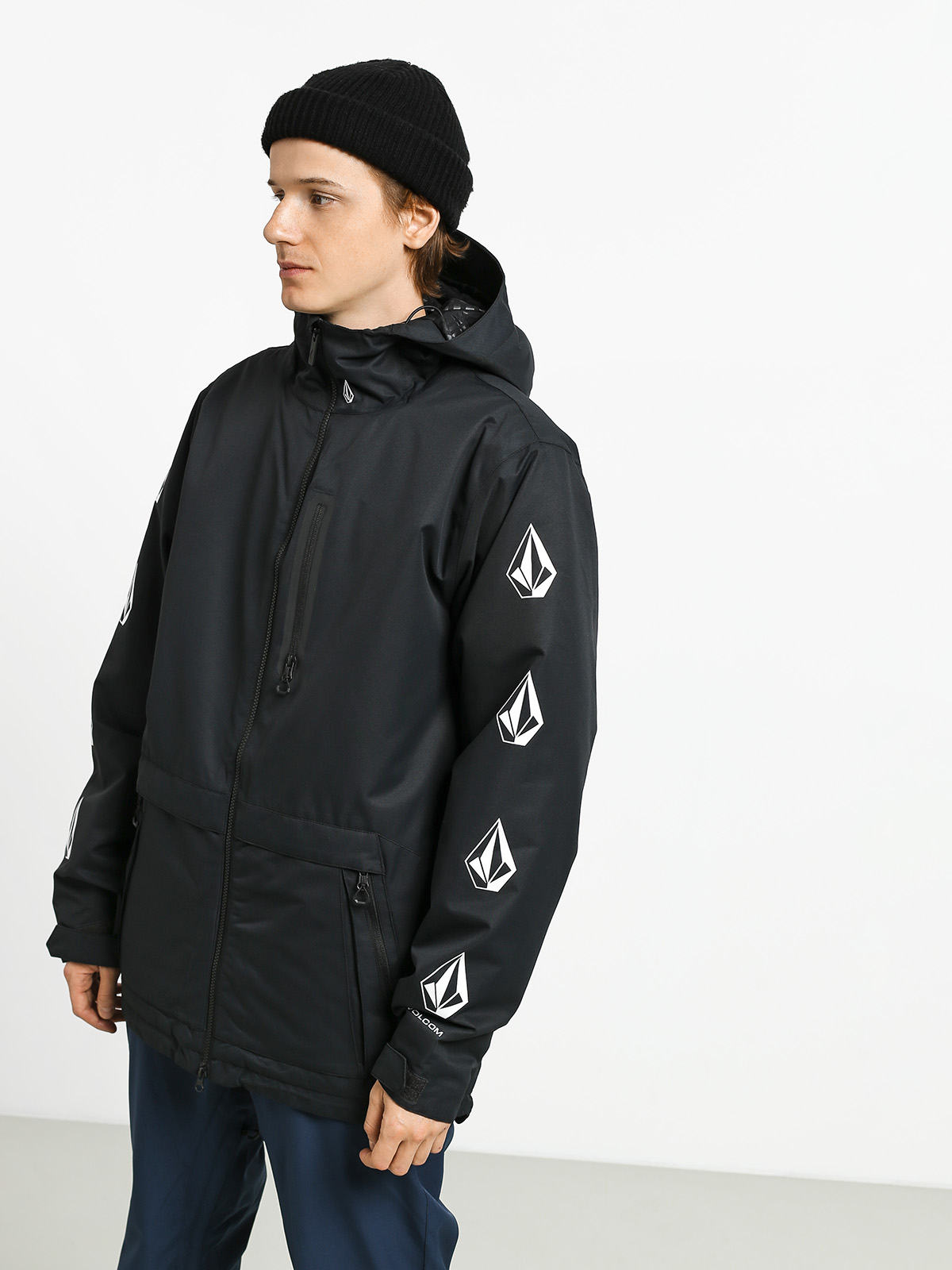 Męska Kurtka snowboardowa Volcom Deadlystones Ins (blk)