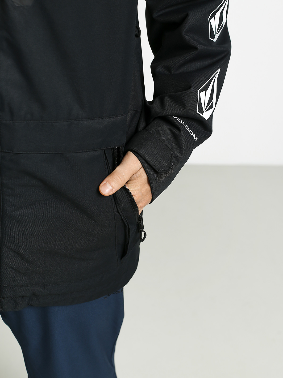Męska Kurtka snowboardowa Volcom Deadlystones Ins (blk)