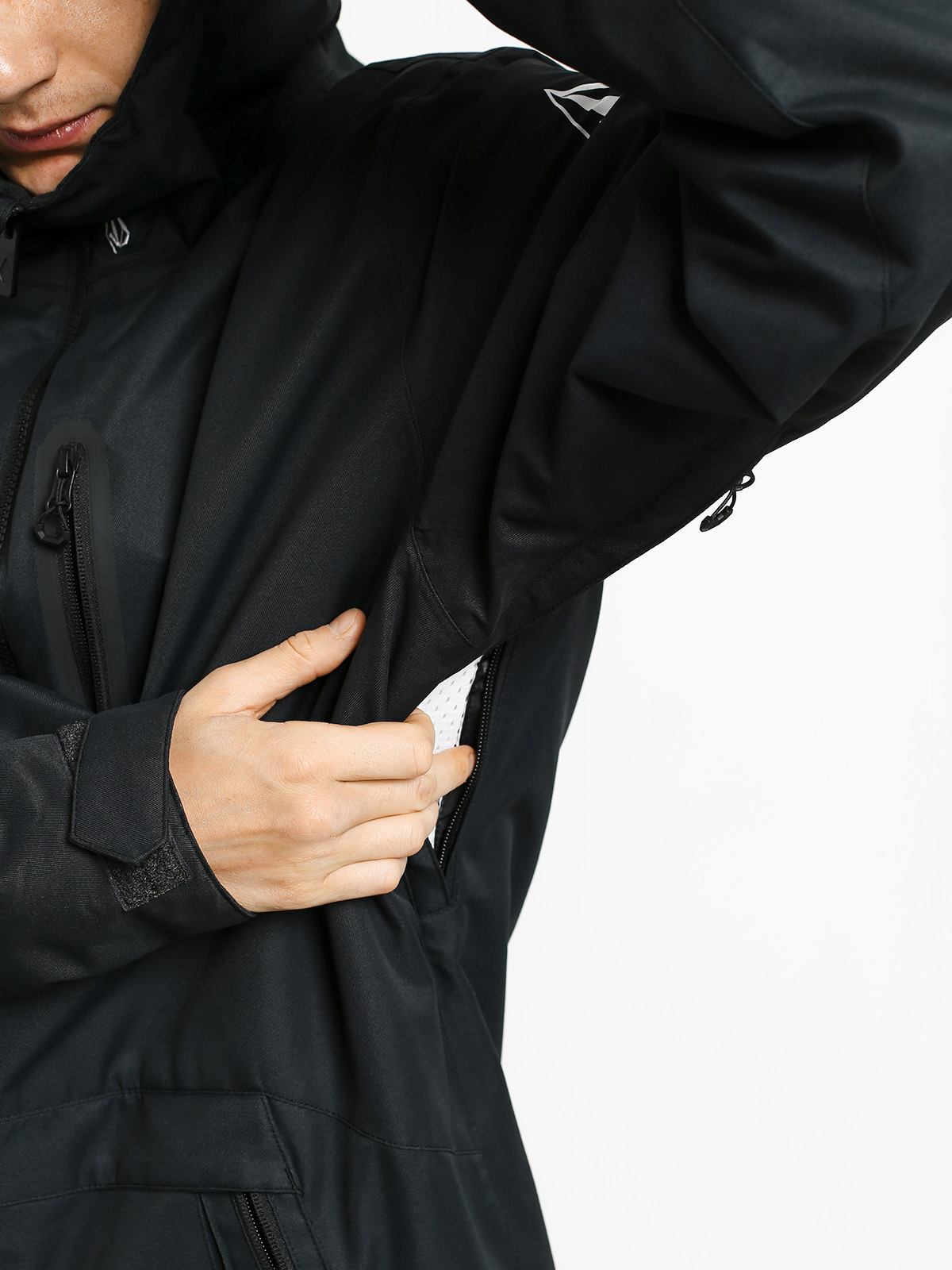 Męska Kurtka snowboardowa Volcom Deadlystones Ins (blk)