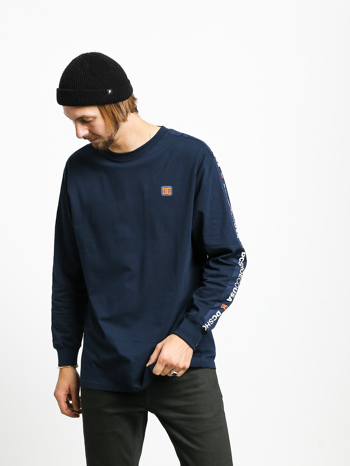 Longsleeve DC Elkins (black iris)