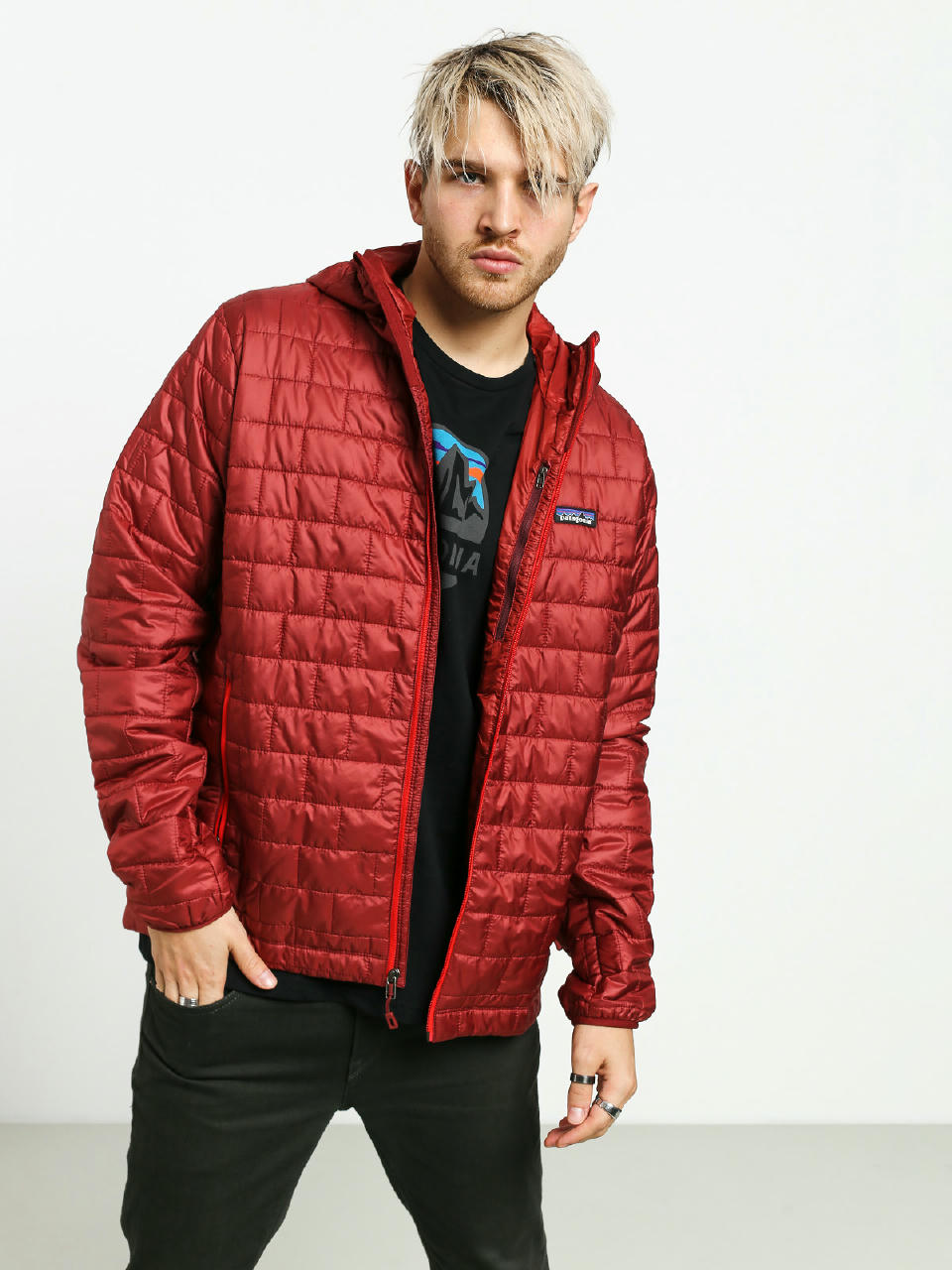 Kurtka Patagonia Nano Puff HD (oxide red)