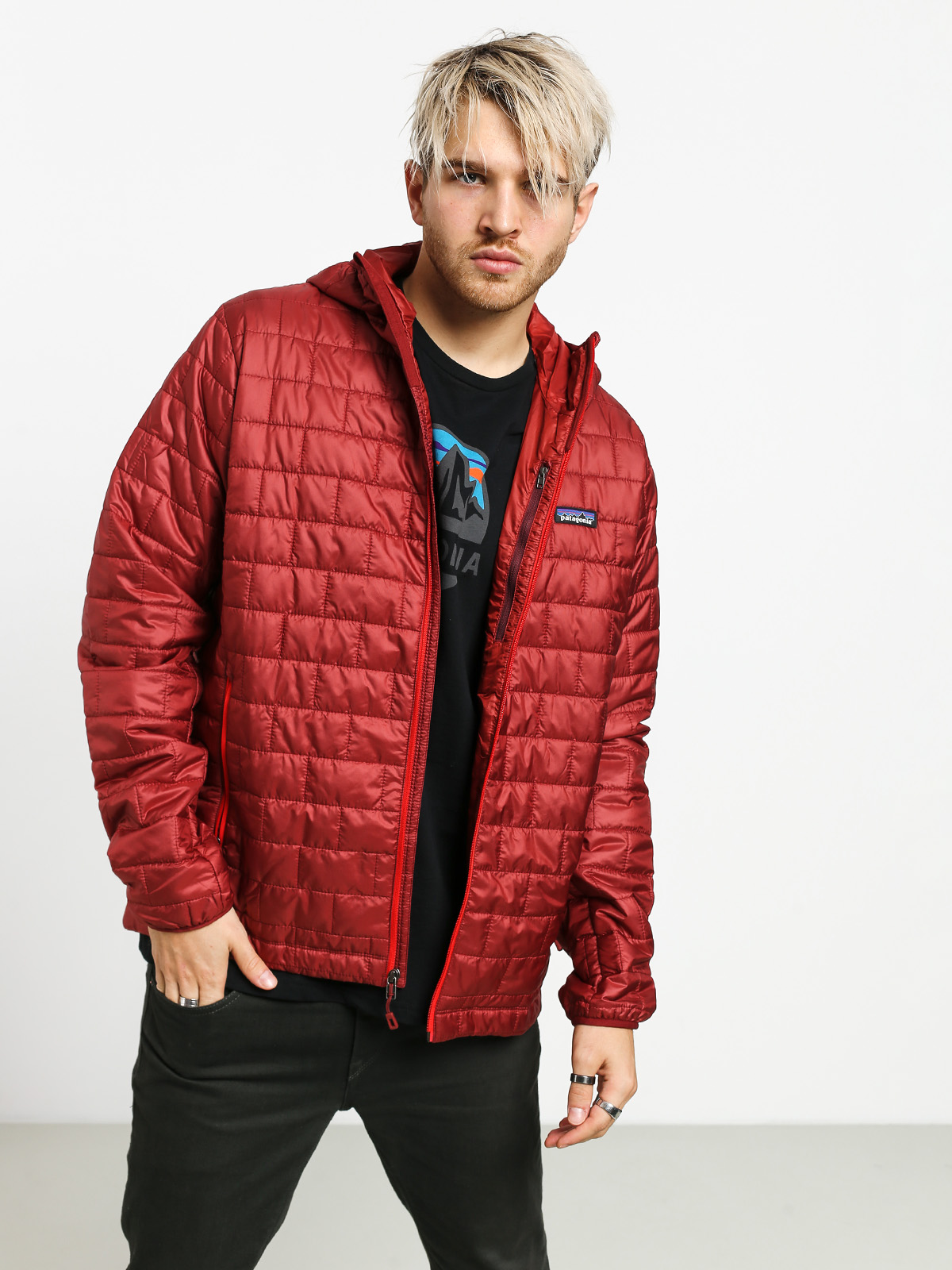 Kurtka Patagonia Nano Puff HD (oxide red)