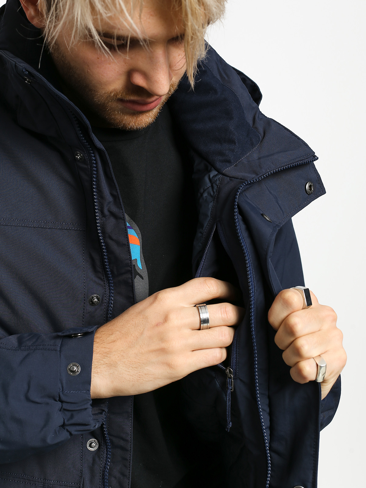 Kurtka Patagonia Isthmus (navy blue)