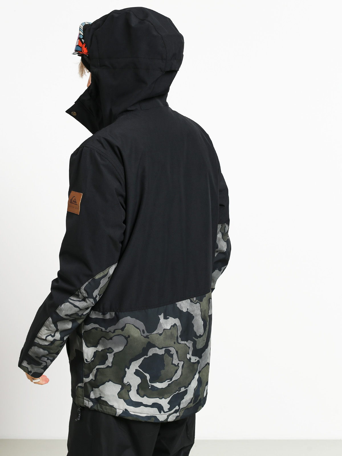 Męska Kurtka snowboardowa Quiksilver Horizon (black sir edwards)