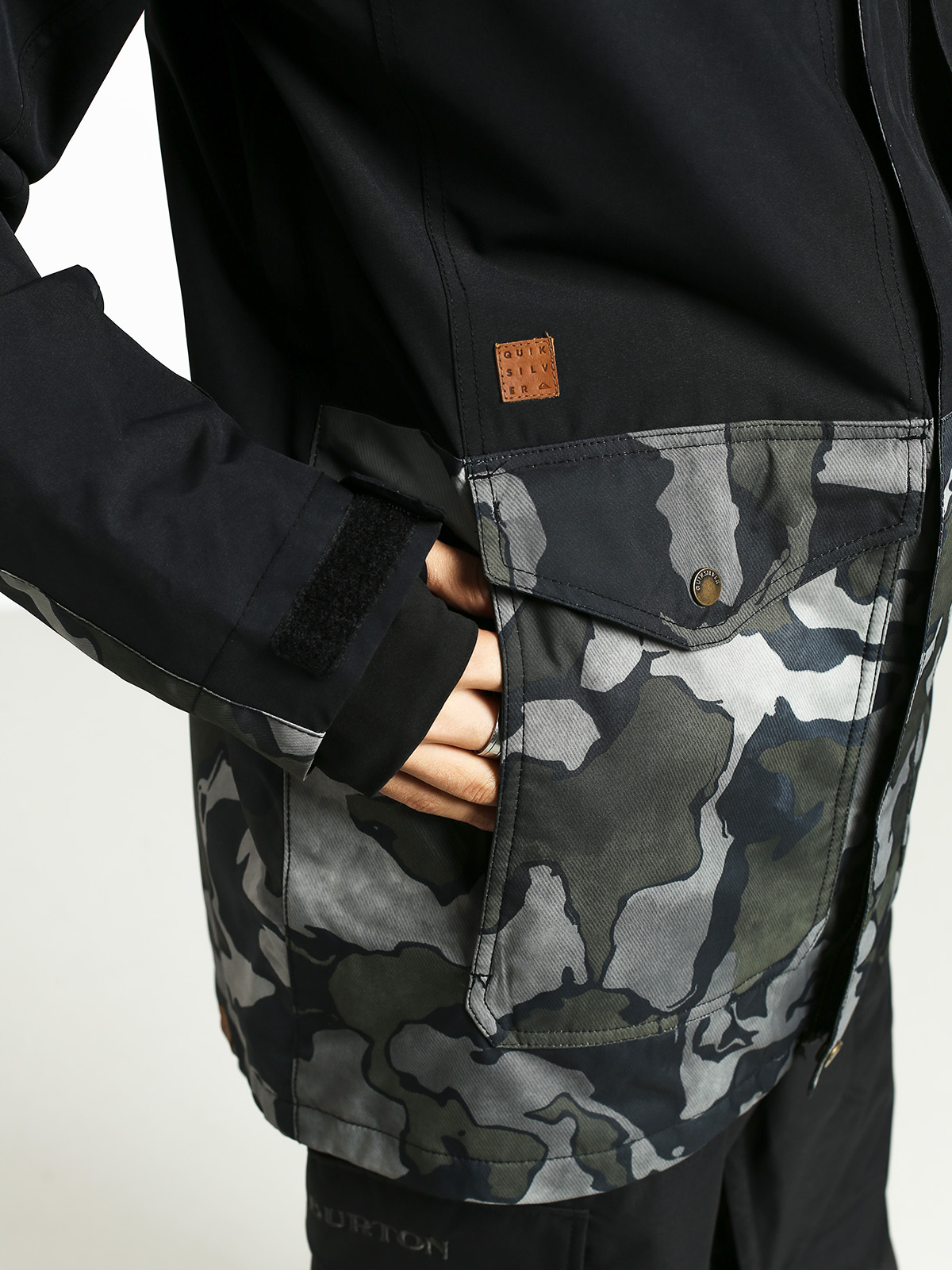 Męska Kurtka snowboardowa Quiksilver Horizon (black sir edwards)