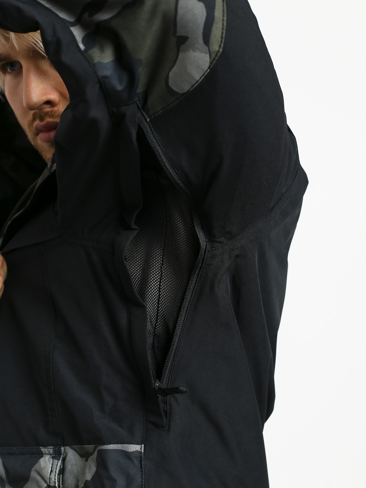 Męska Kurtka snowboardowa Quiksilver Horizon (black sir edwards)