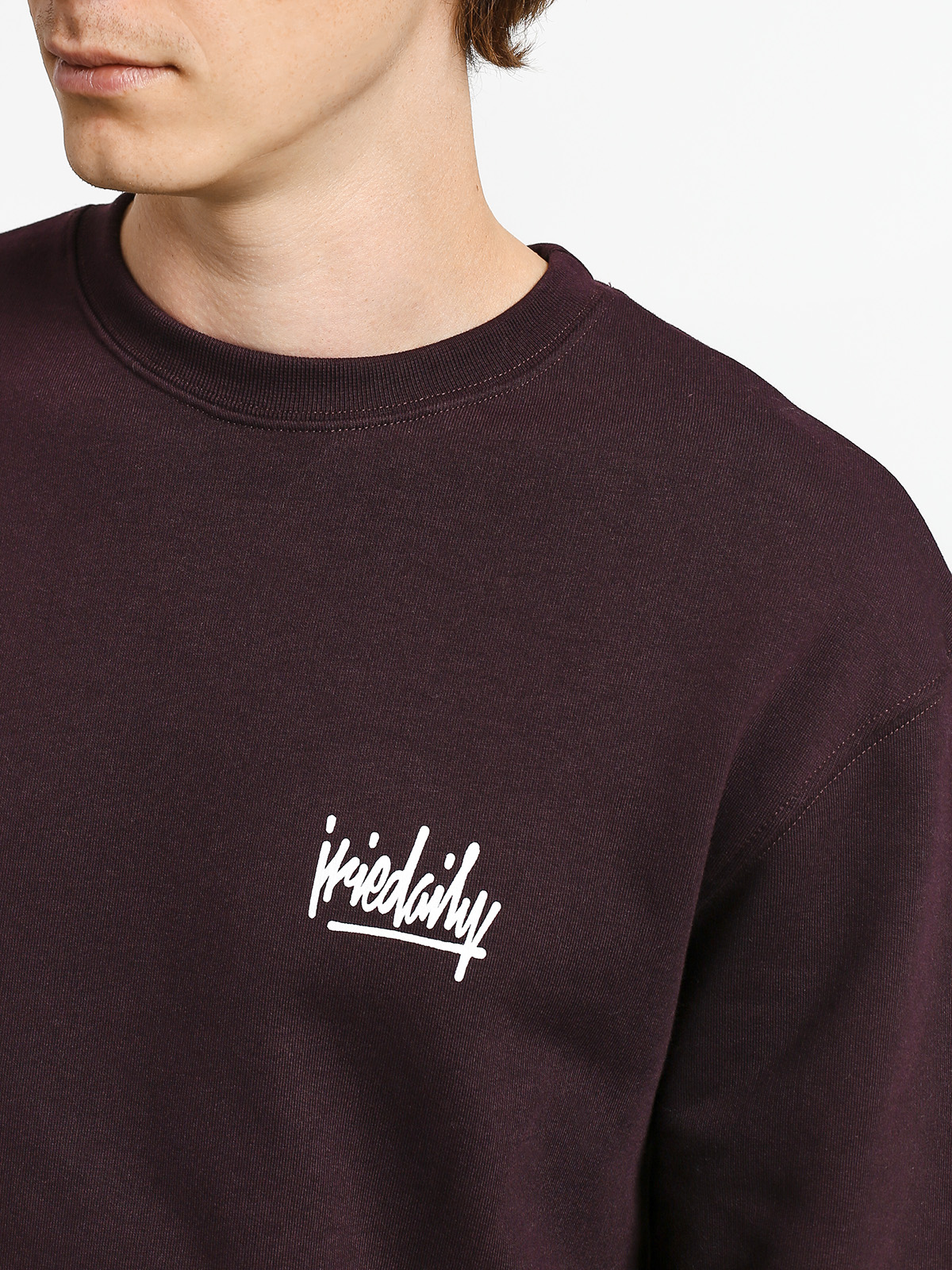 Bluza Iriedaily Tagg (aubergine)