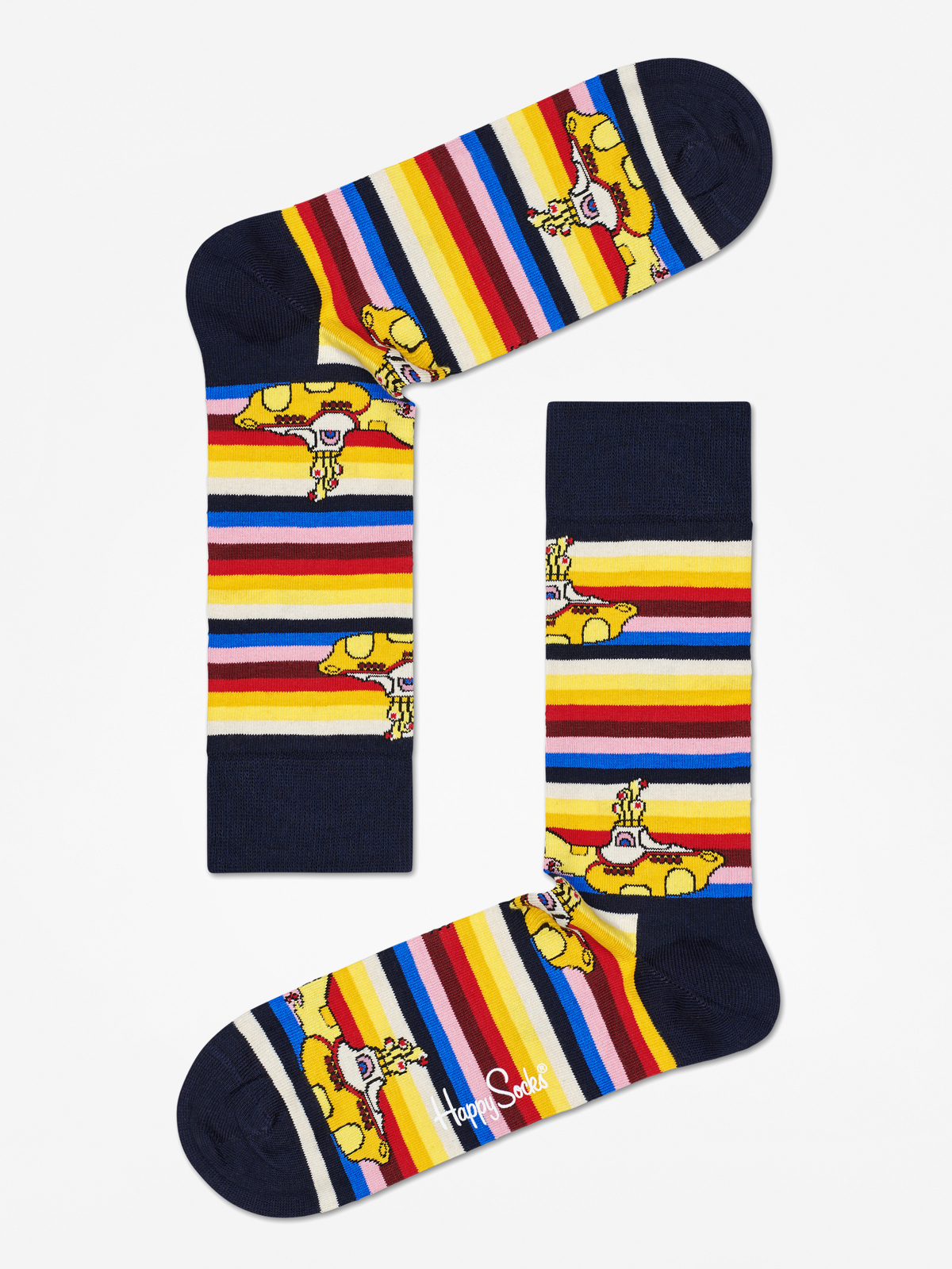 Skarpetki Happy Socks The Beatles (navy/multi)