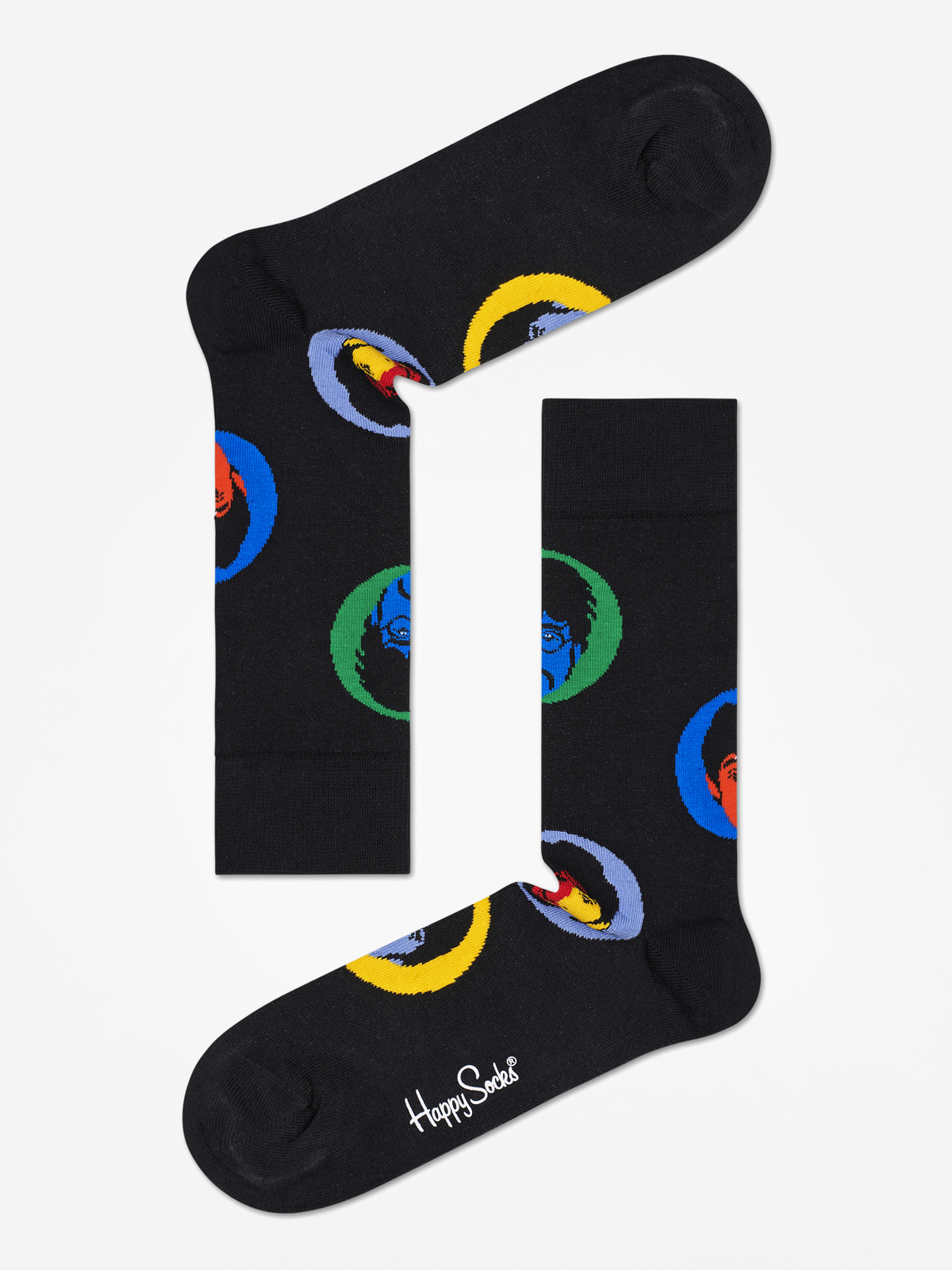 Skarpetki Happy Socks The Beatles (black/yellow/blue/green)