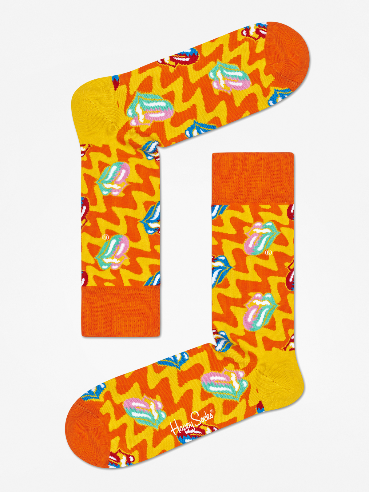 Skarpetki Happy Socks Rolling Stones (orange/yellow)