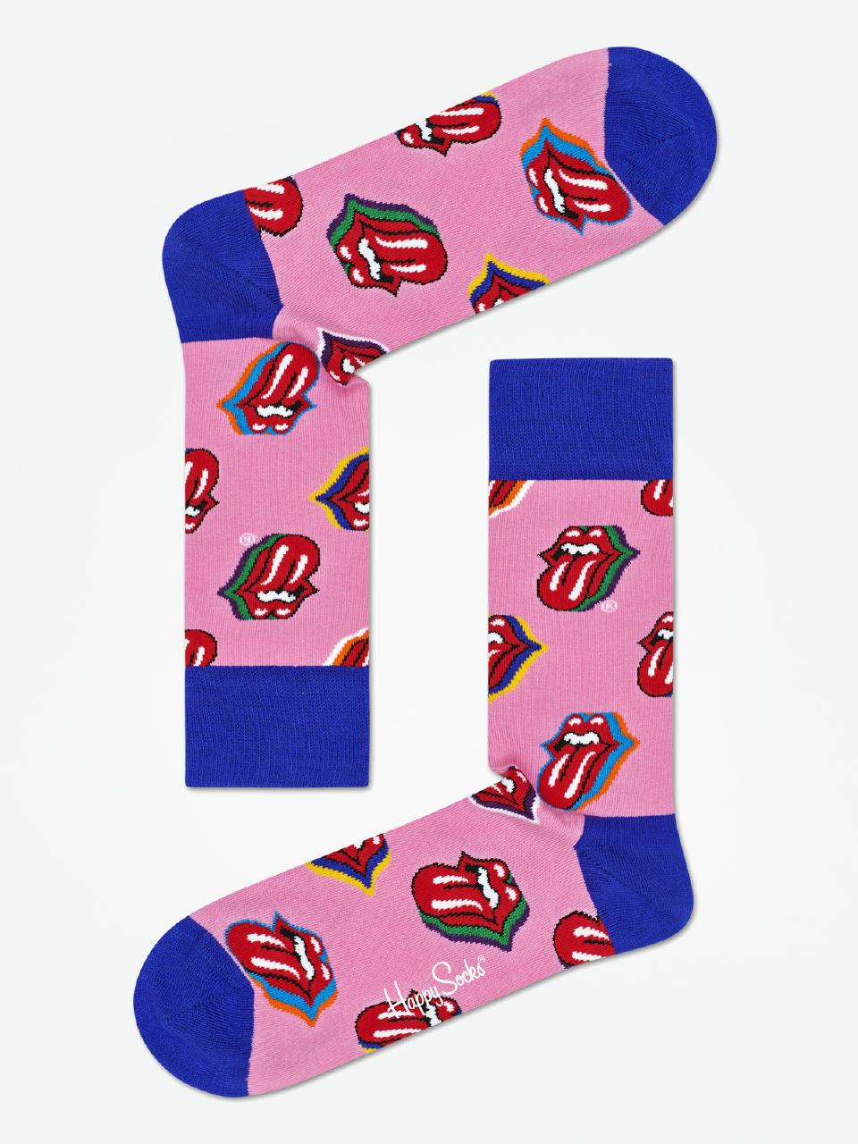 Skarpetki Happy Socks Rolling Stones (pink/blue)