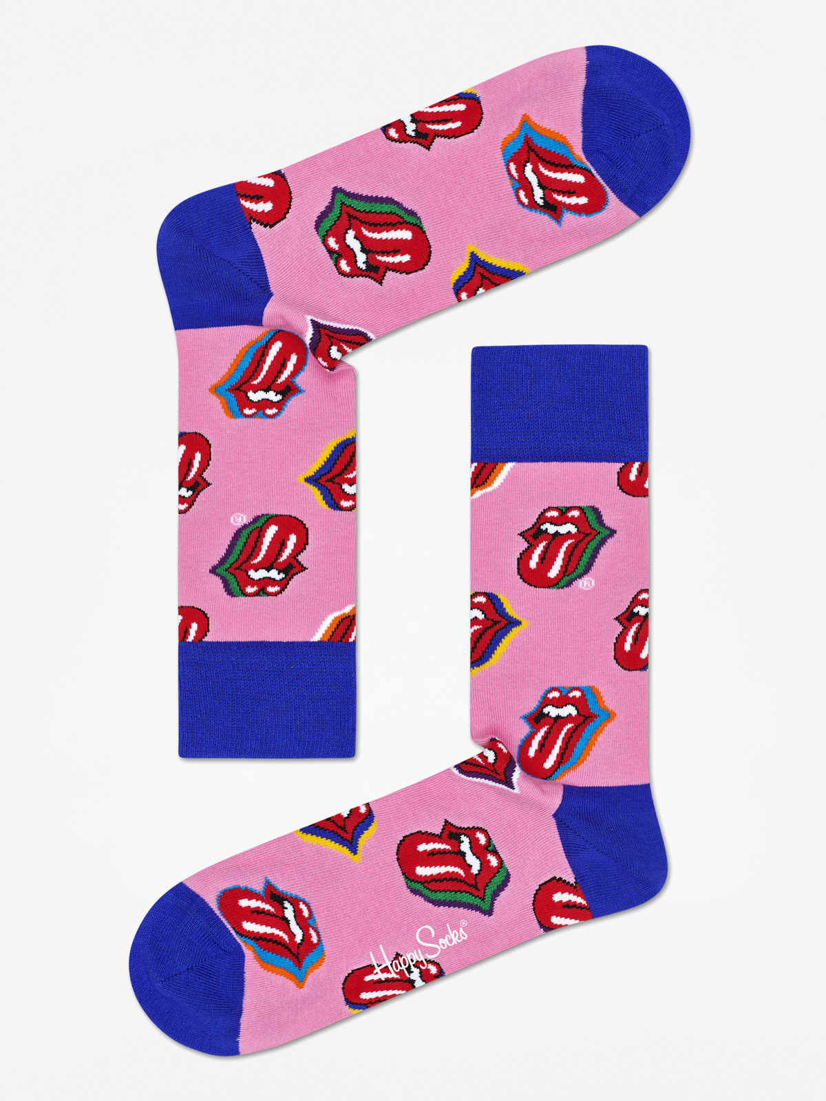 Skarpetki Happy Socks Rolling Stones (pink/blue)