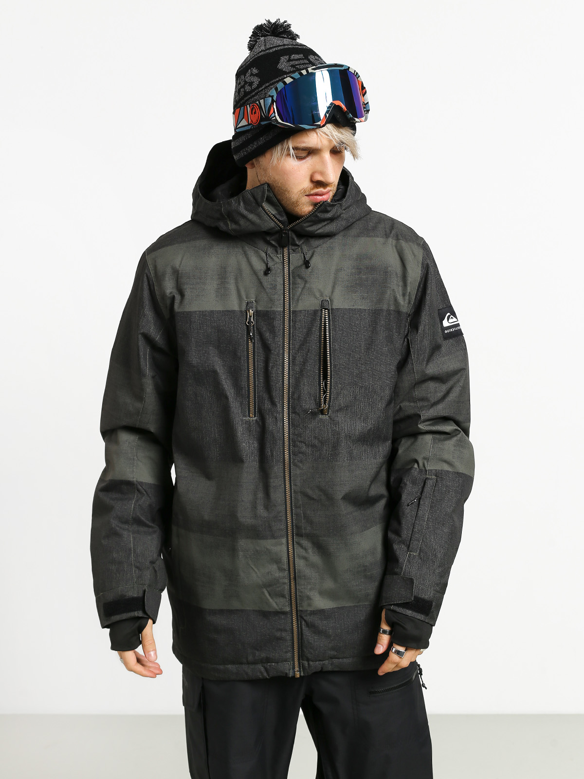 Męska Kurtka snowboardowa Quiksilver Silvertip (grapeleaf septine)