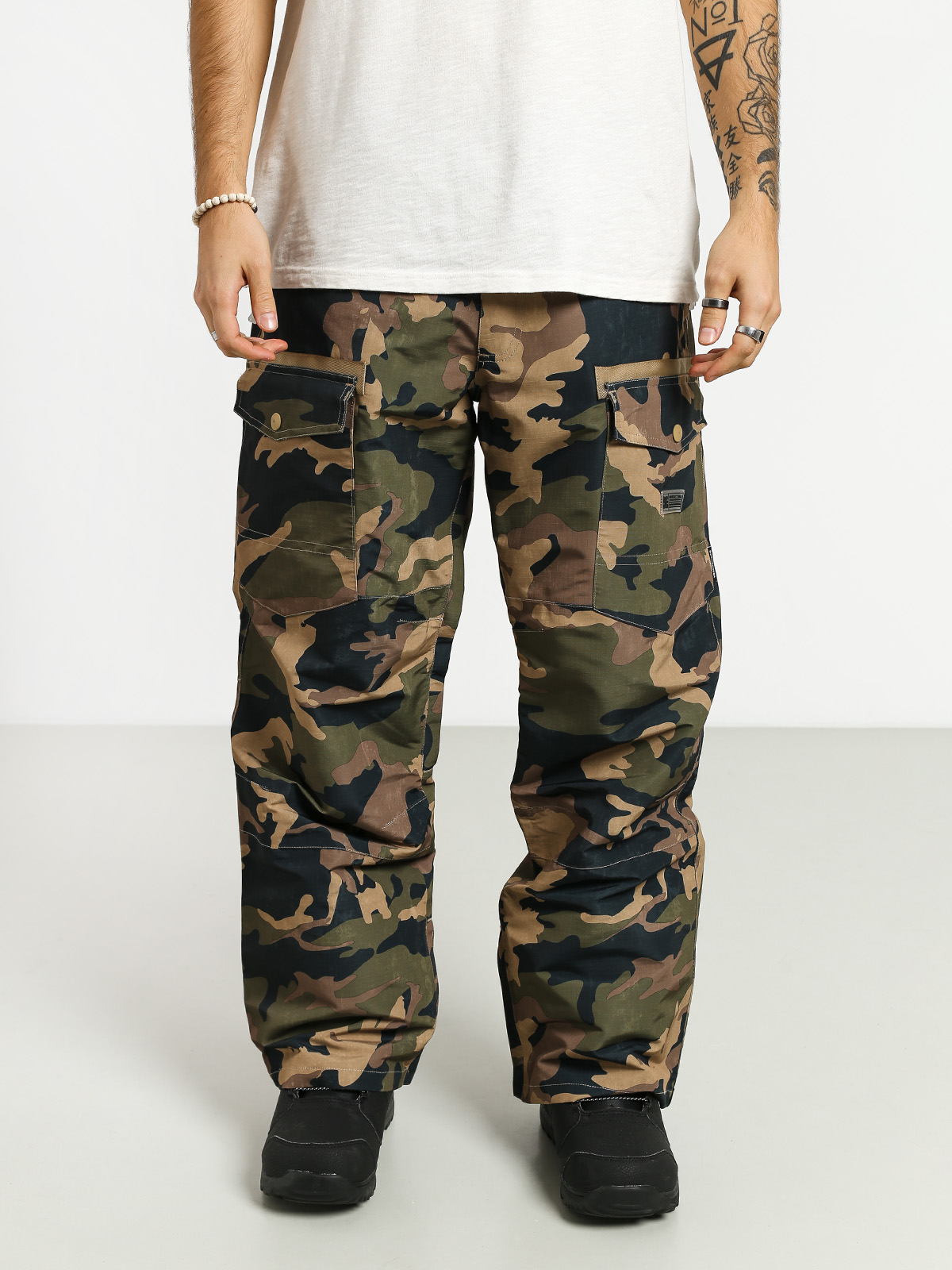 Męskie Spodnie snowboardowe DC Code (mns vintage camo)