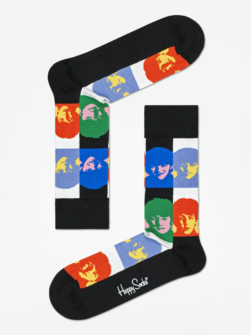 Skarpetki Happy Socks The Beatles (black/white/multi)