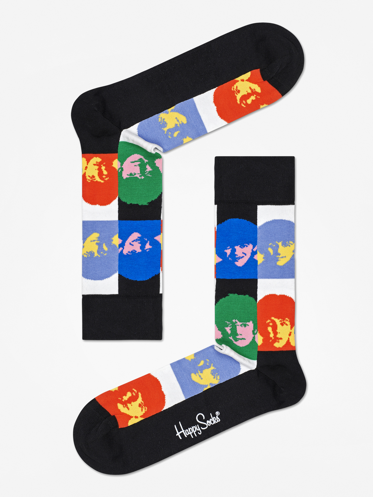 Skarpetki Happy Socks The Beatles (black/white/multi)