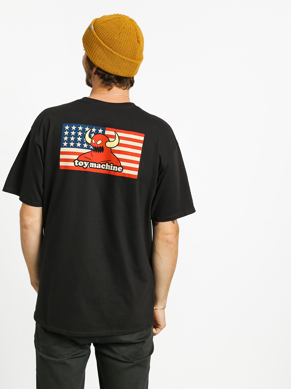 T-shirt Toy Machine American Monster (black)