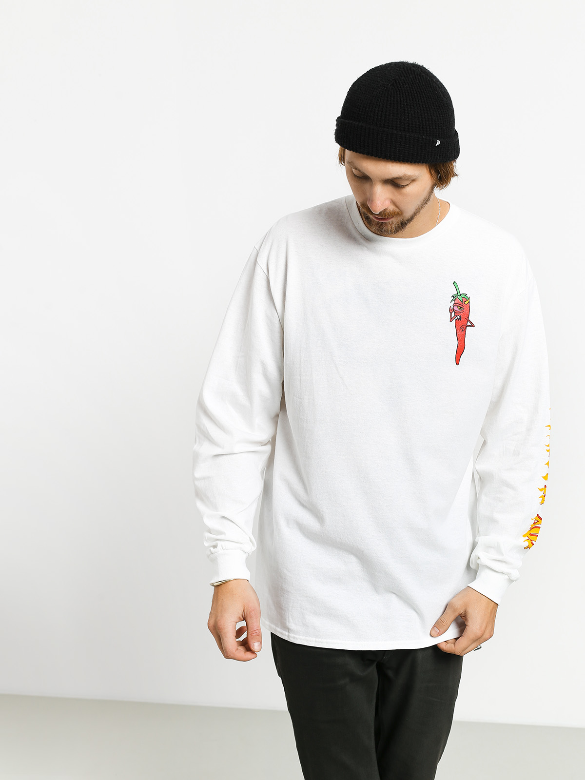 Longsleeve Toy Machine Pepper (white)