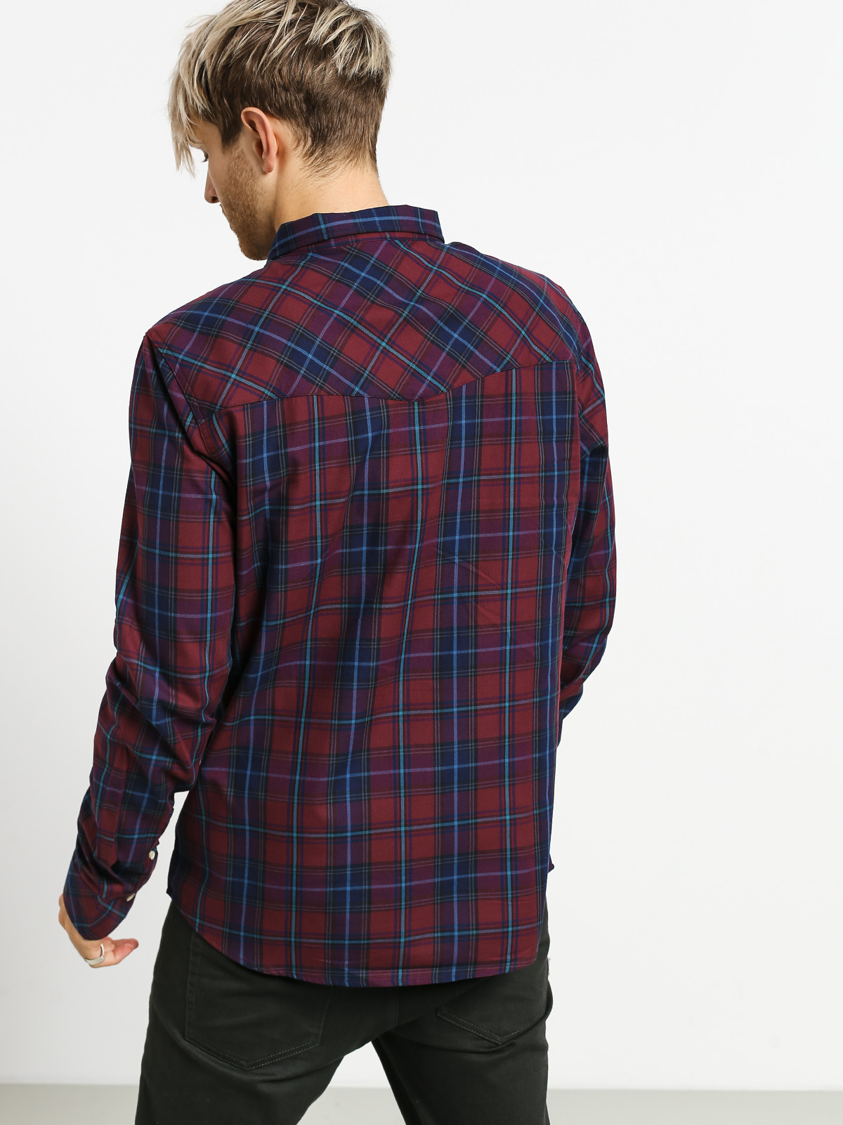 Koszula Iriedaily Mc Valle (navy red)